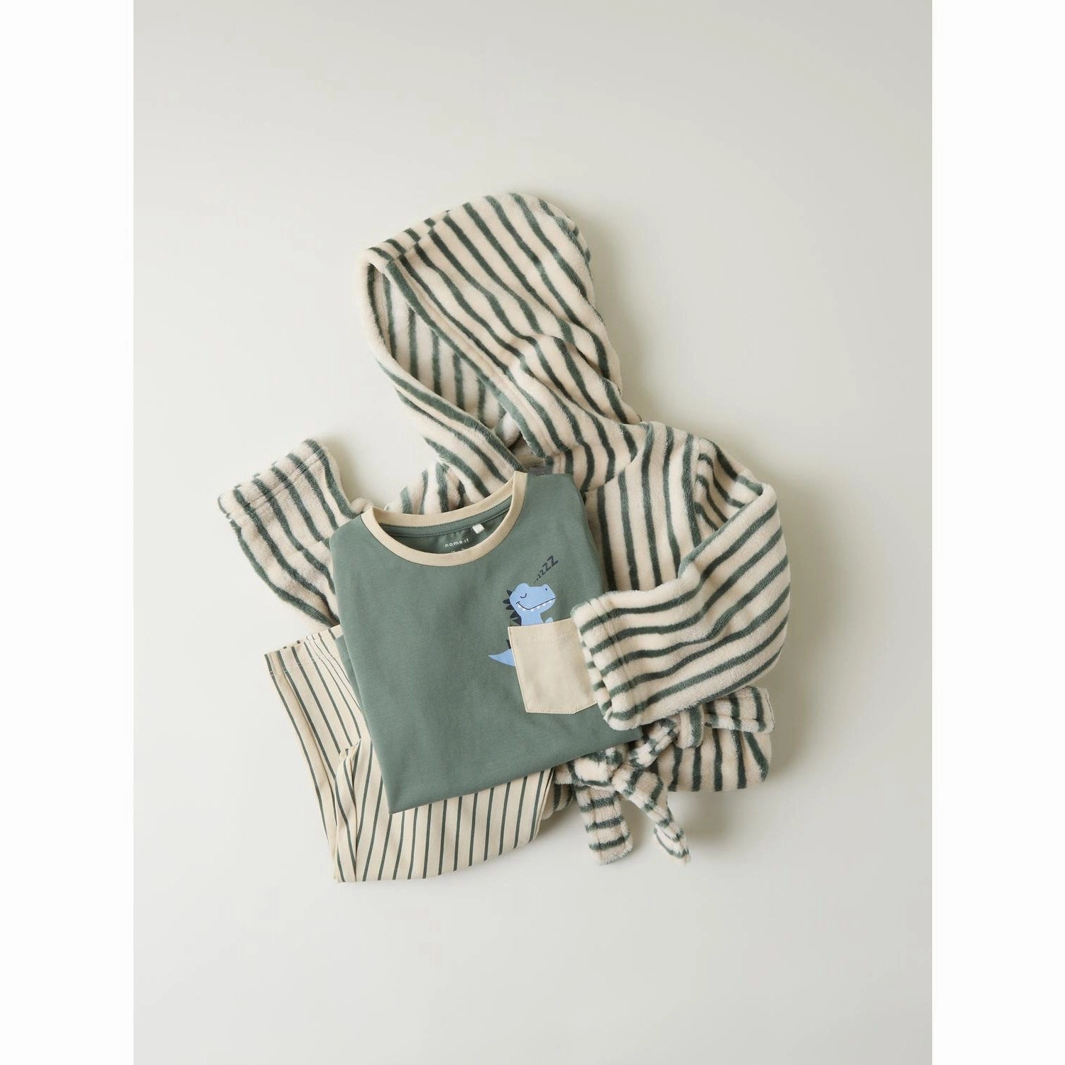 Name It Dark Forest Rade Night Set Split hem