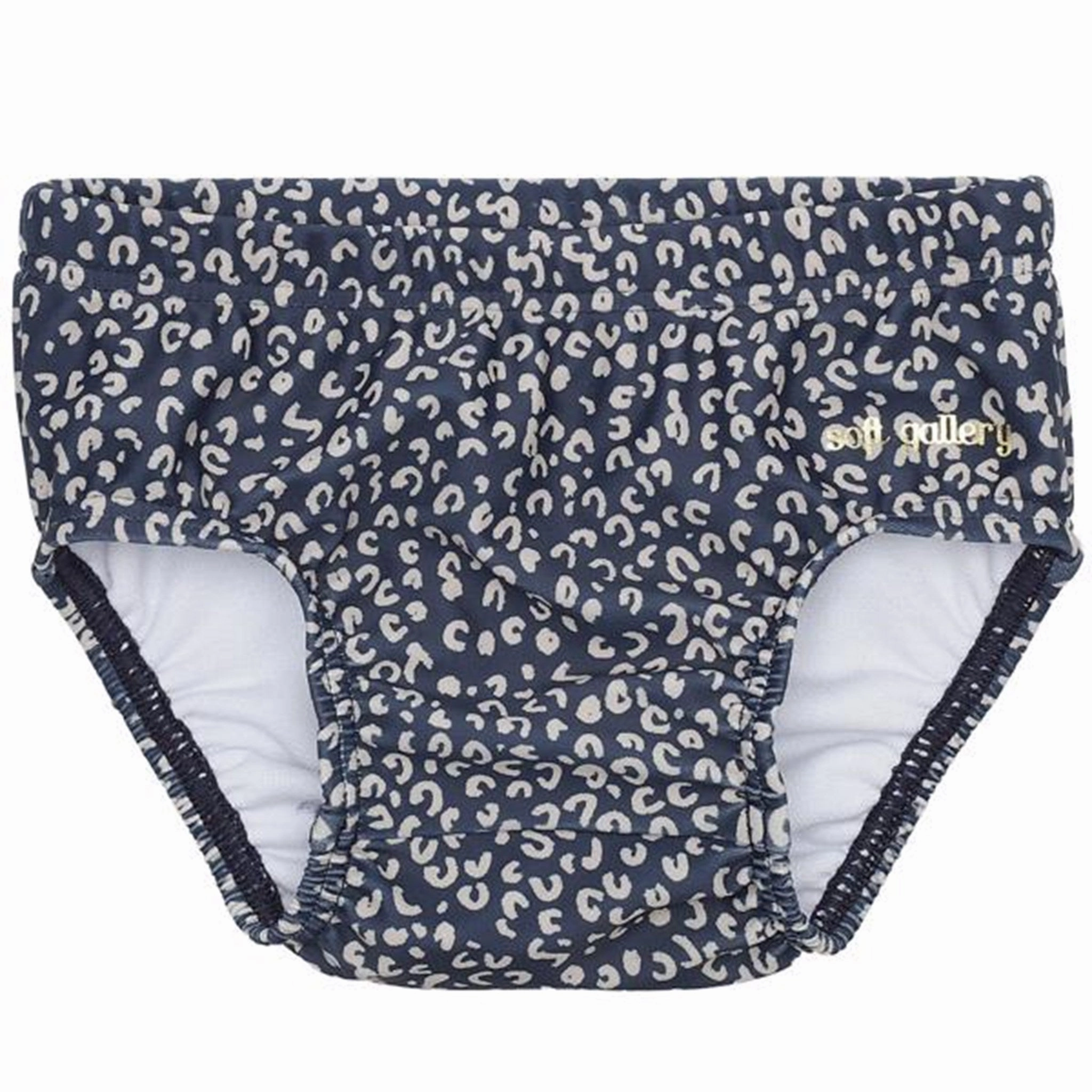 Convertible Strap System Island Paradise Soft Gallery Dress Blue AOP Leospot Baby Miki