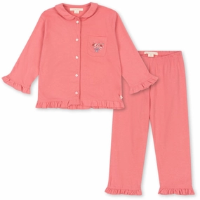Konges Sl?jd Strawberry Pink Pio Frill Set Gots Casual Look