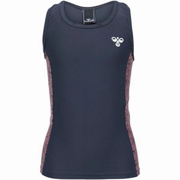 Snag Resistant Surface Hummel Aline Swim Top Multi Colour Girls