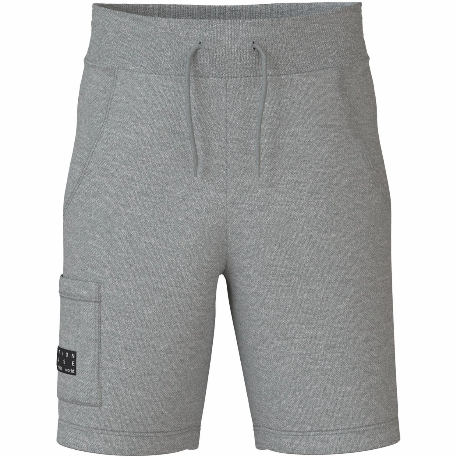 Sport Fit Name It Grey Melange Vivasse Long Sweat Shorts