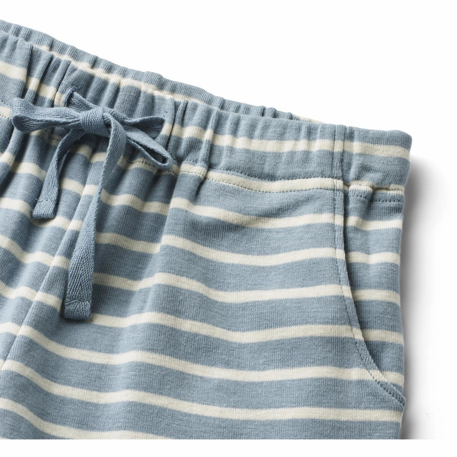 FasteningLoops Wheat Ashley Blue Stripe Jersey Shorts Kalle
