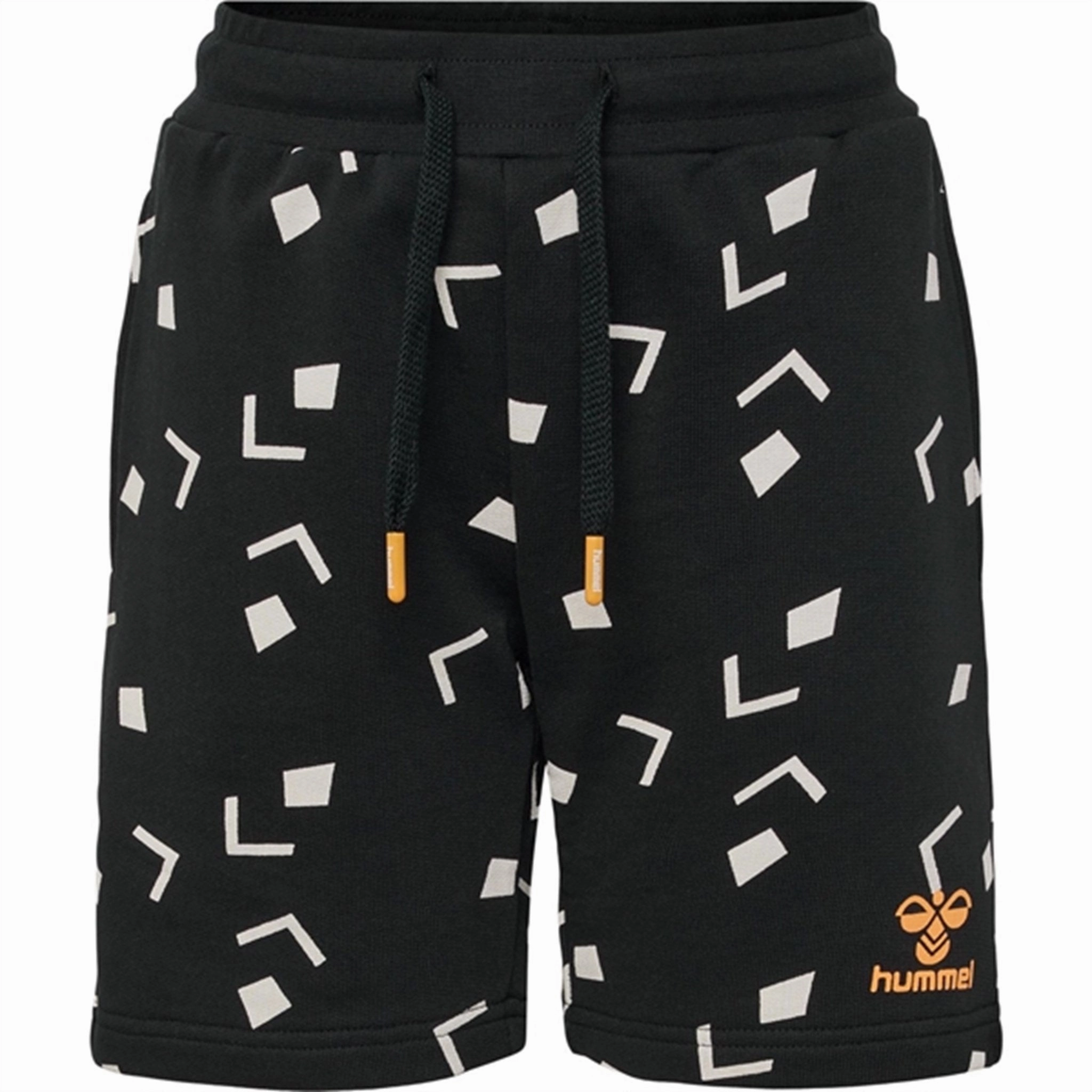 Hummel Black Elijah Shorts Multi Panel Construction Office Wear