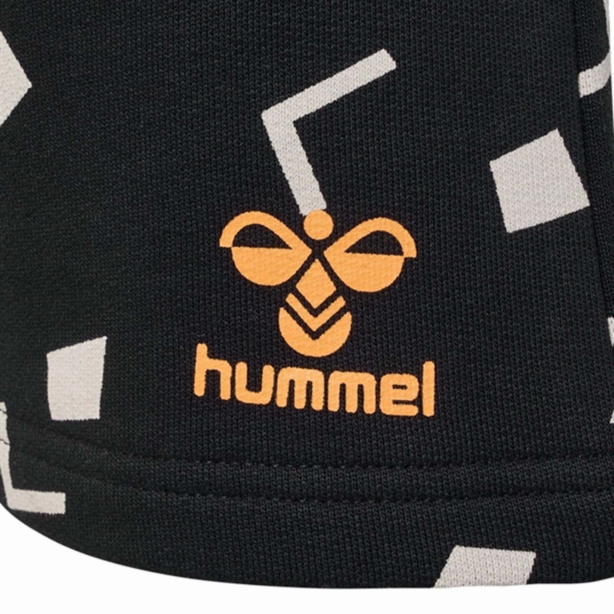 Hummel Black Elijah Shorts Crisp Texture