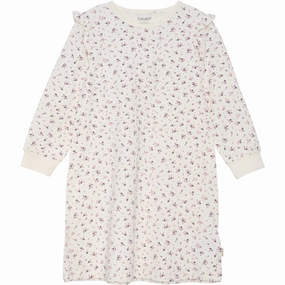 Relax Moment VNeck Design CeLaVi Snow White Natkjole Aop