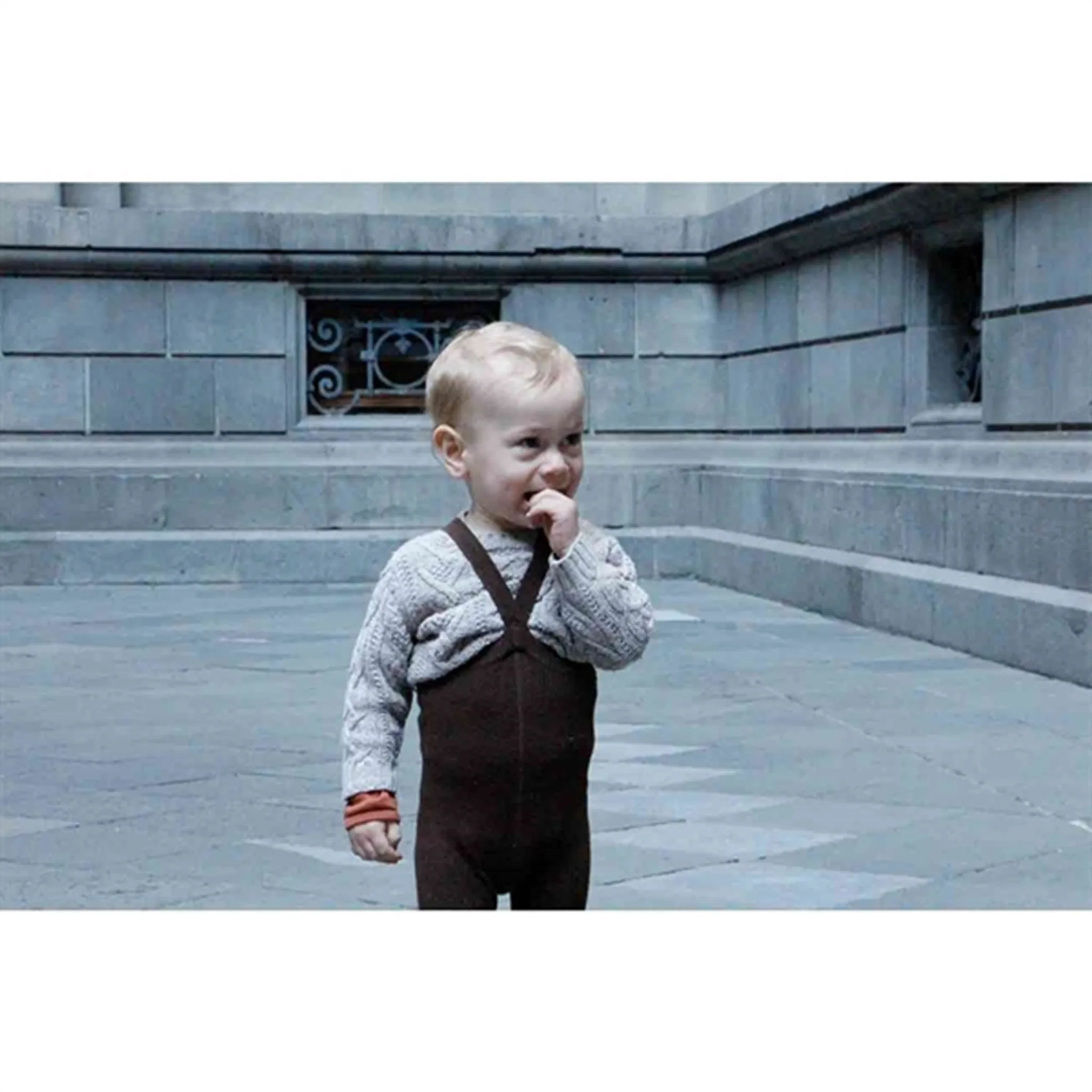 Silly Silas Footed Tights Chocolate Brown Dance-costume