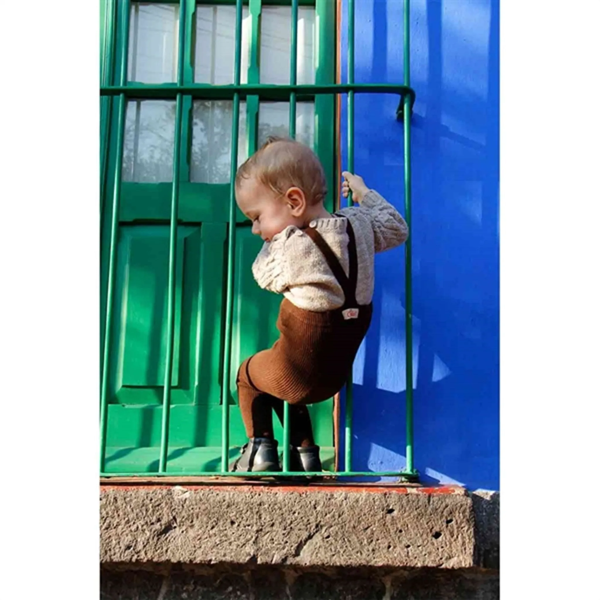 Silly Silas Footed Tights Chocolate Brown Elegant-appearance Movement Stretch