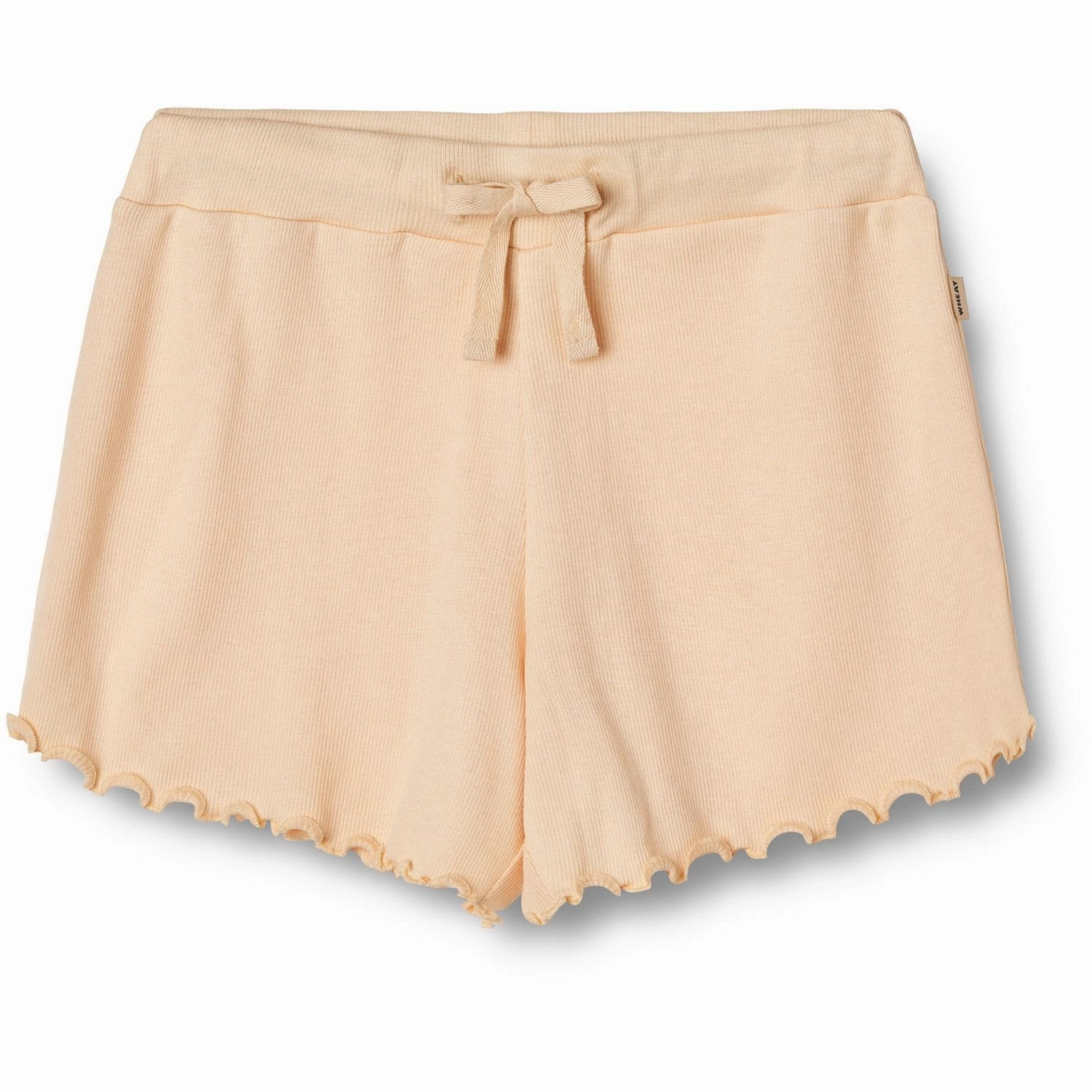 Wheat Pale Peach Rib Shorts Gertrud AntiOdorTreatment
