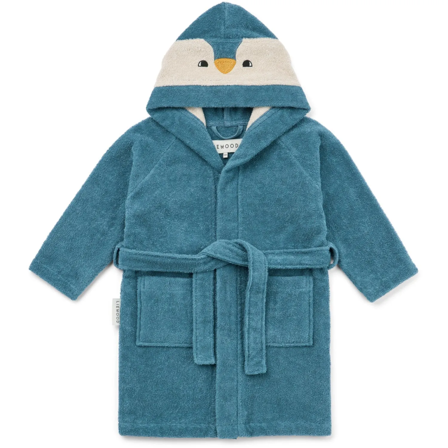Tag Free Labeling LIEWOOD Oceanview Mix Lily Penguin Bathrobe