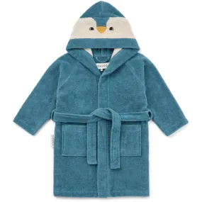 Tag Free Labeling LIEWOOD Oceanview Mix Lily Penguin Bathrobe