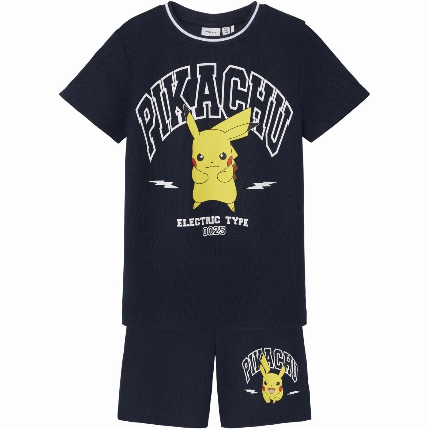 Name It Dark Sapphire Adriel Pokemon Poly Shortsset Extended Inseam Options Non Restrictive Waistband