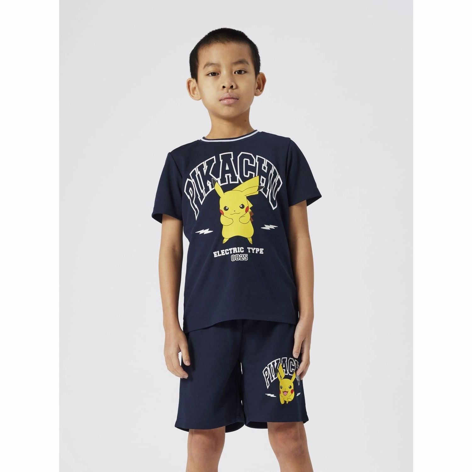 Name It Dark Sapphire Adriel Pokemon Poly Shortsset Odor-resistant Day Fit