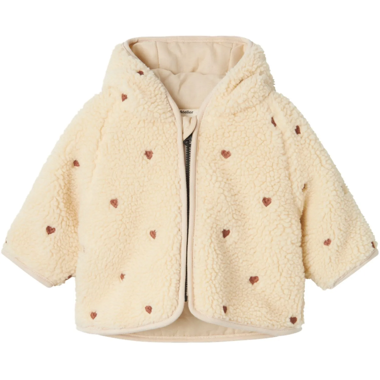 Visualize Lil'Atelier Sandshell Nalo Loose Sherpa Jacket