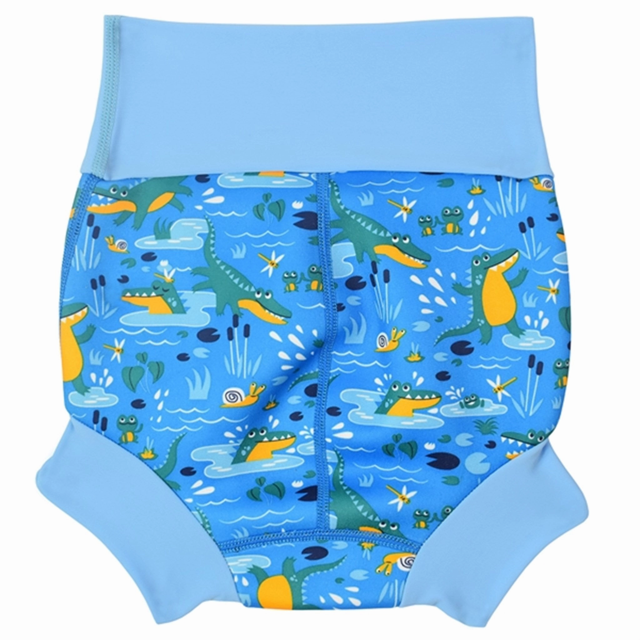 Splash About Happy Nappy Crocodile Swamp Non Irritating Trim