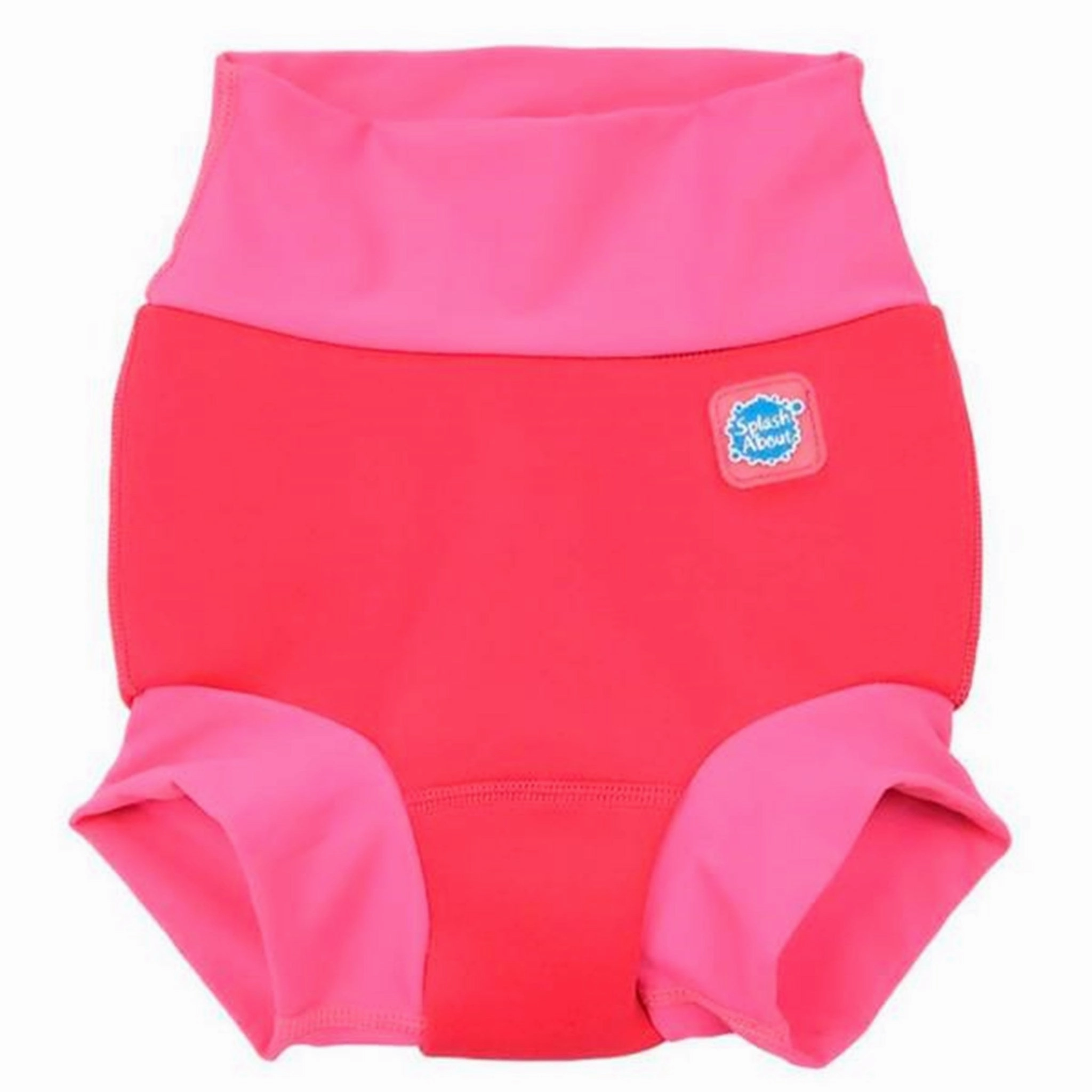 Vacation-Gear Bold Prints Splash About Happy Nappy Geranium Pink