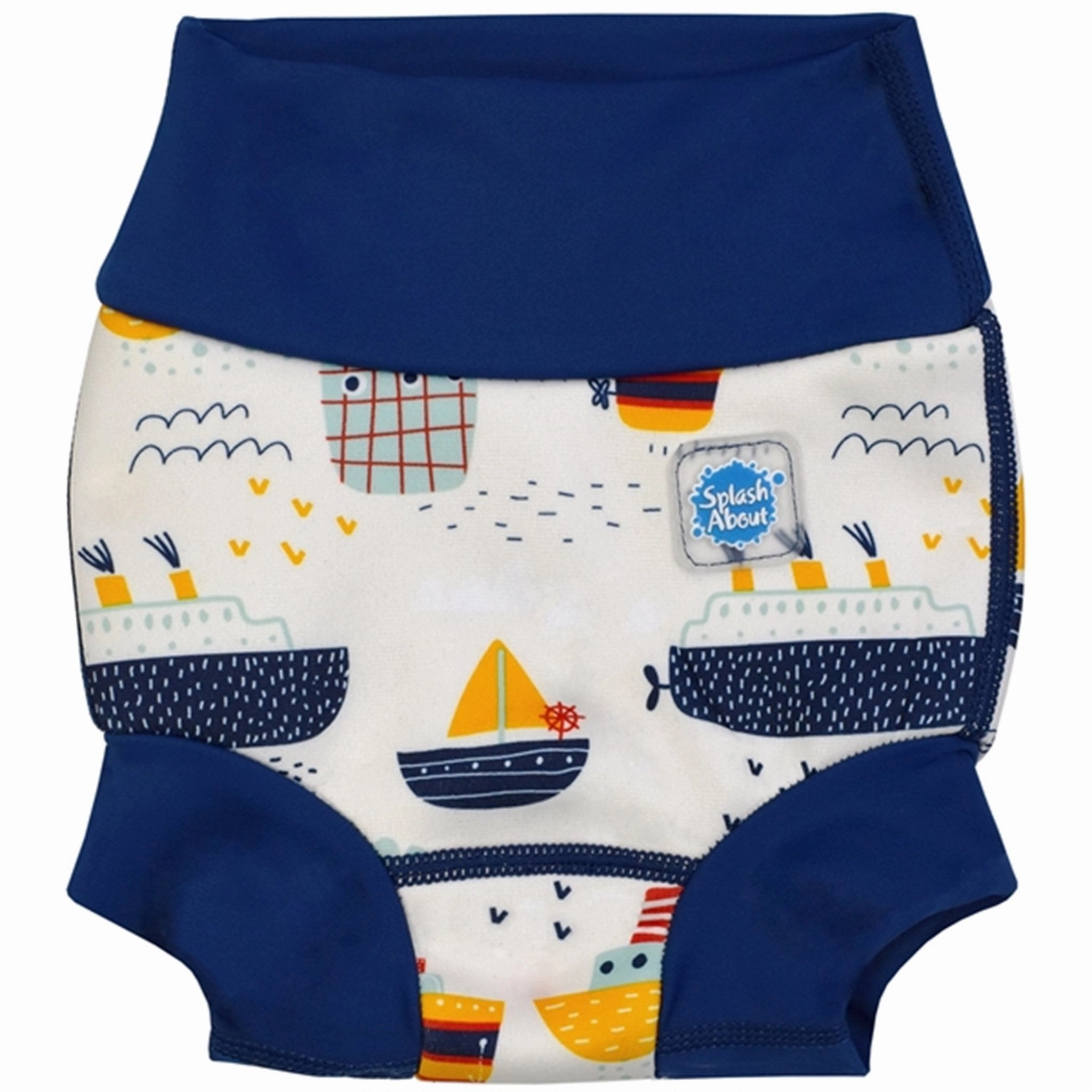 Playful Vibes Pool Fun Splash About Happy Nappy Tug Boat