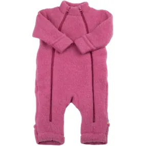 All-season Cruise-Wear Joha Wool Pink Jumpsuit 2in1