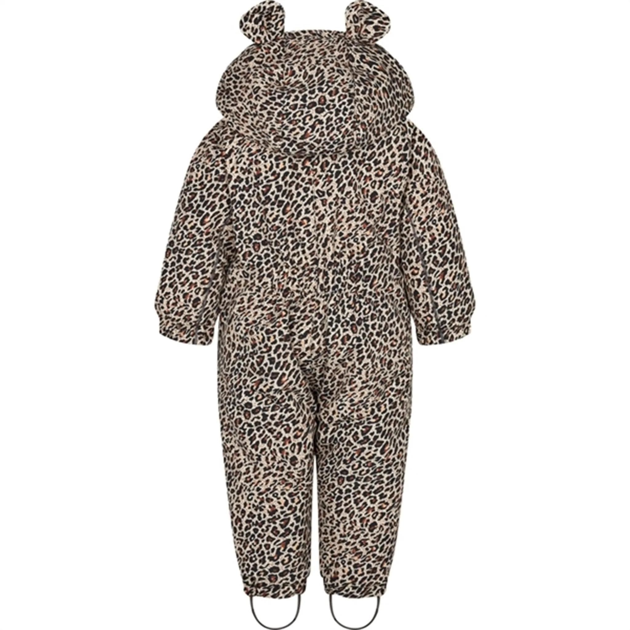 Roll-Up-Sleeve Panelled-Design MarMar Oriel Snowsuit Leopard Technical Outerwear