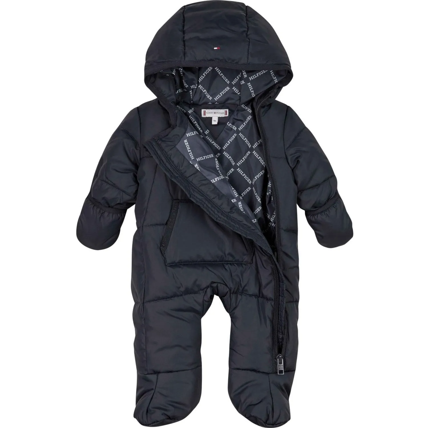 Interchangeable-Detail Odor-Control Tommy Hilfiger Desert Sky Solid Stroller Suit