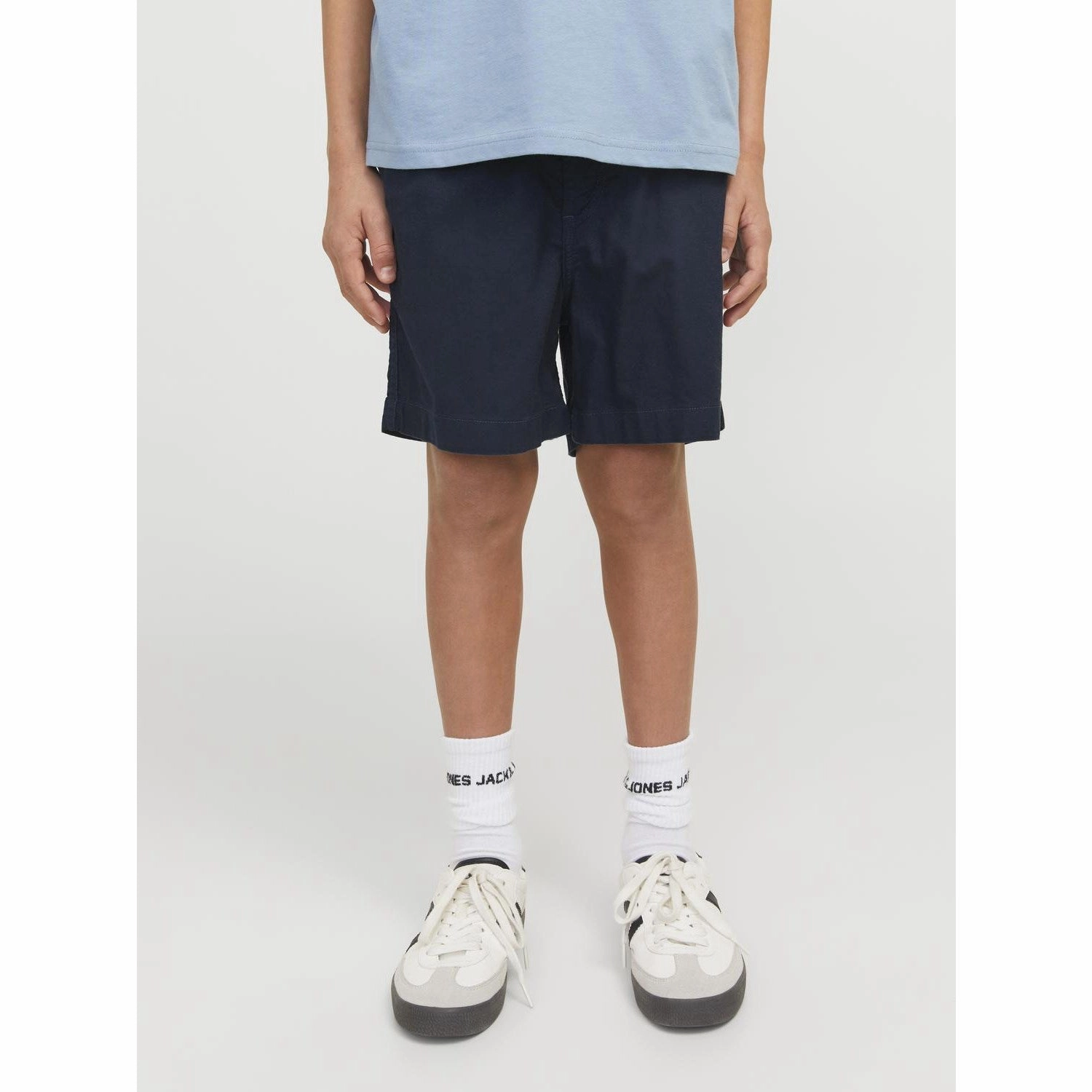 school wear Flexible Waistband Jack & Jones Junior Dark Navy Jpstjaiden Jjcampaign Hybrid Bondi Jnr