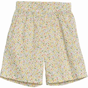 Serendipity Fairygarden Shorts spandex blend Easy Care Fabric