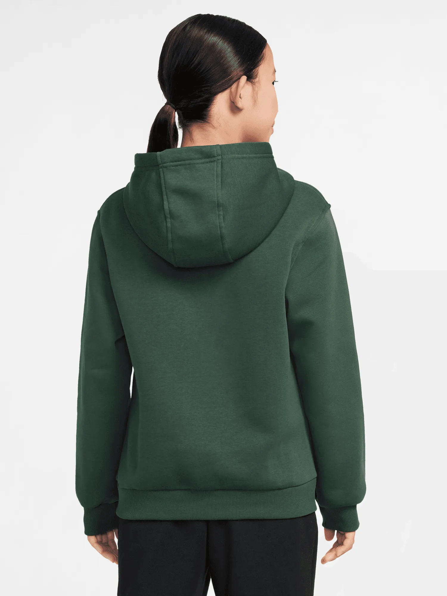 Sportswear Club Fleece Pullover Hoodie Youth Allergy-friendly ContouredErgonomicFit