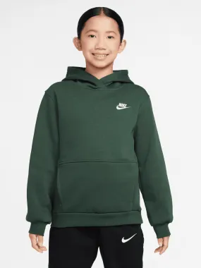 consignment store LaserCut Perforations Sportswear Club Fleece Pullover Hoodie Youth