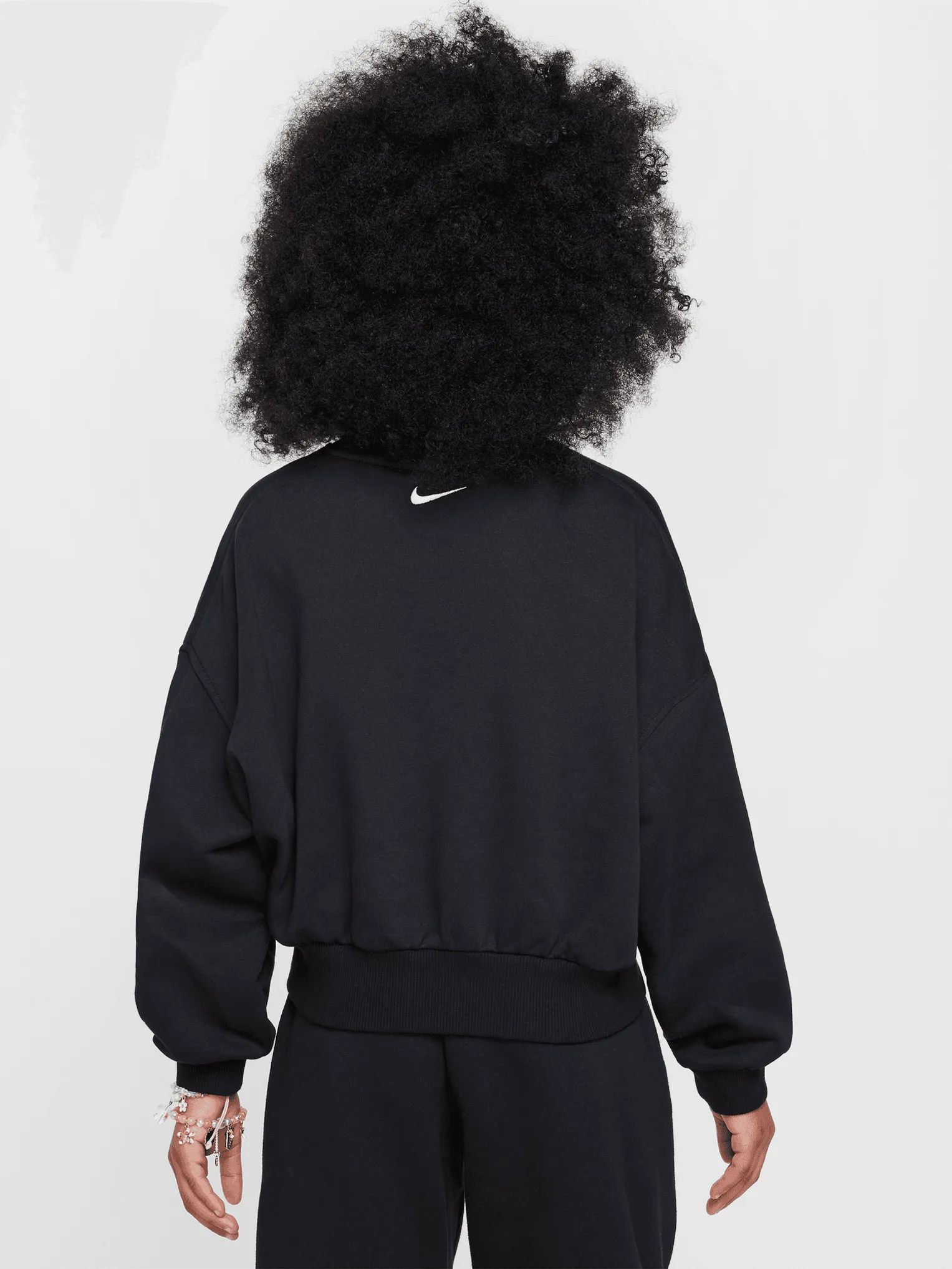 Sportswear Club French Terry Crew-Neck Sweatshirt Youth Loose Fit