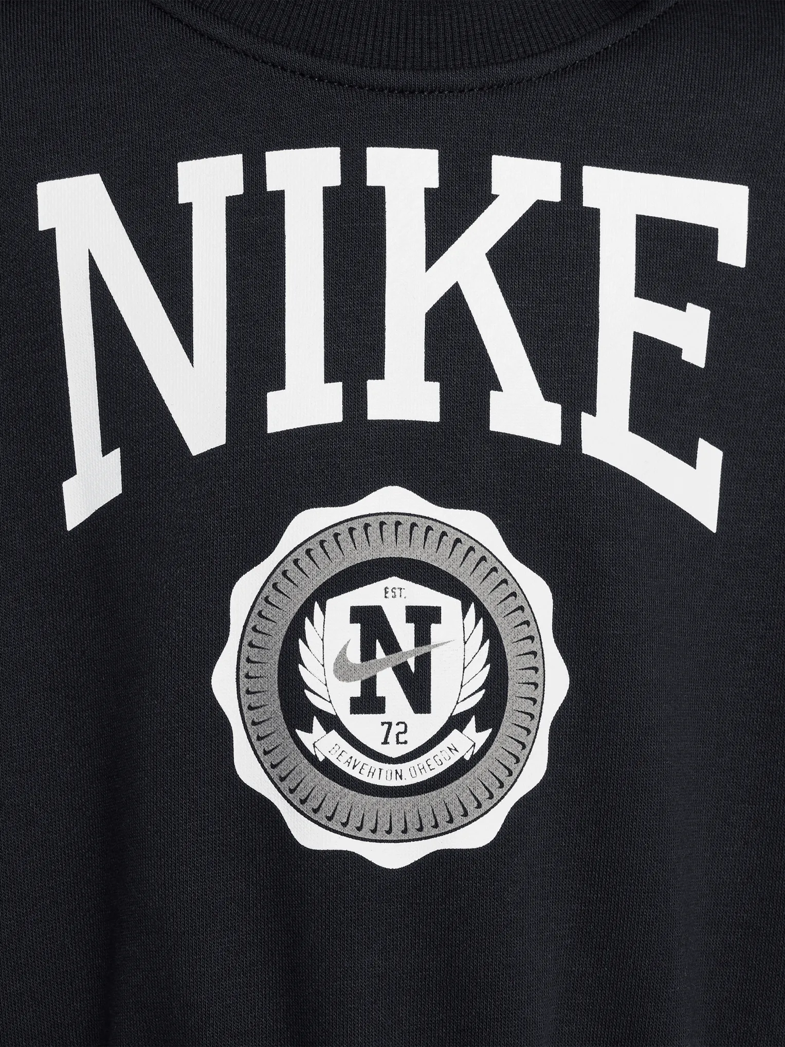 Sportswear Club French Terry Crew-Neck Sweatshirt Youth cyclist Tactical