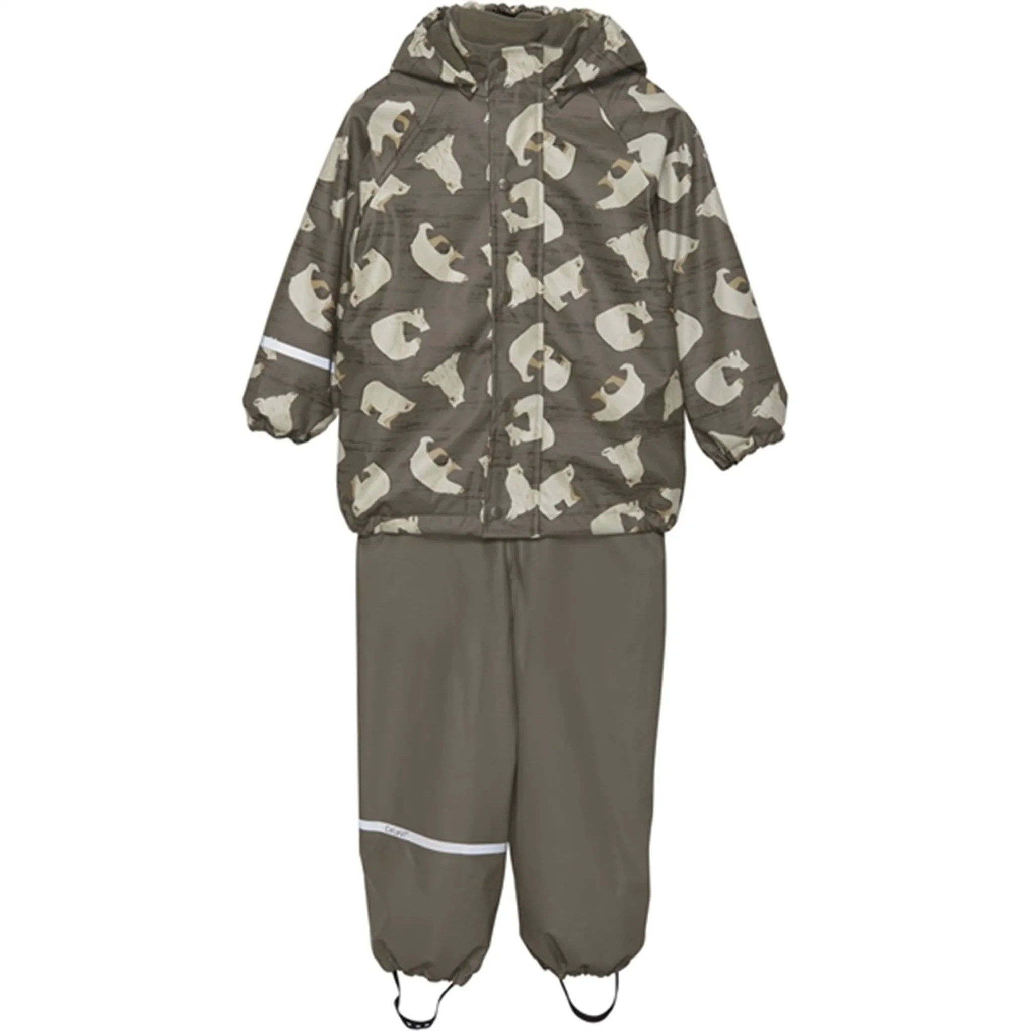 CeLaVi Rainwear Set w. Fleece Sea Turtle Running Layer Everyday Fog Outfit