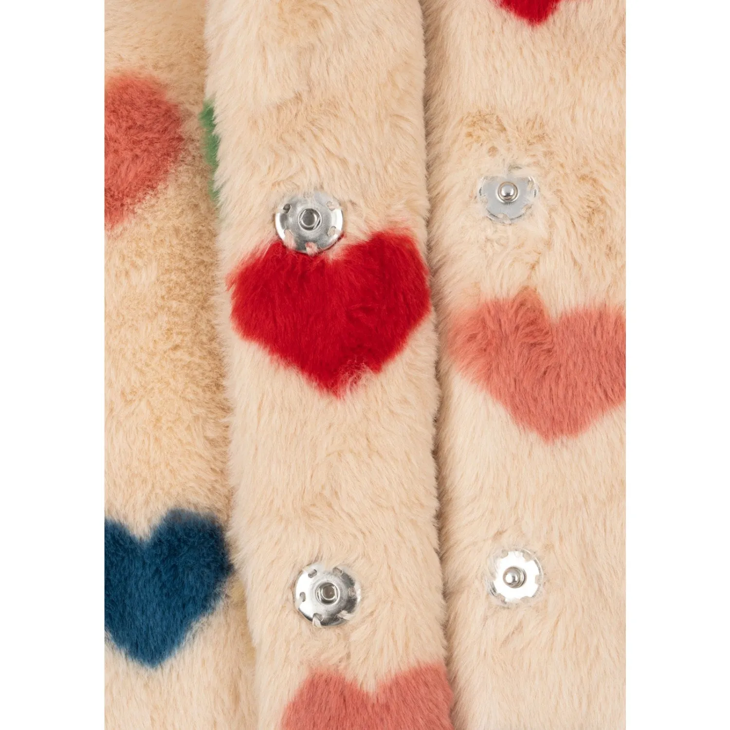 Konges Sl?jd Bon Coeur Color?? Fuzzie Coat Grs Vegan