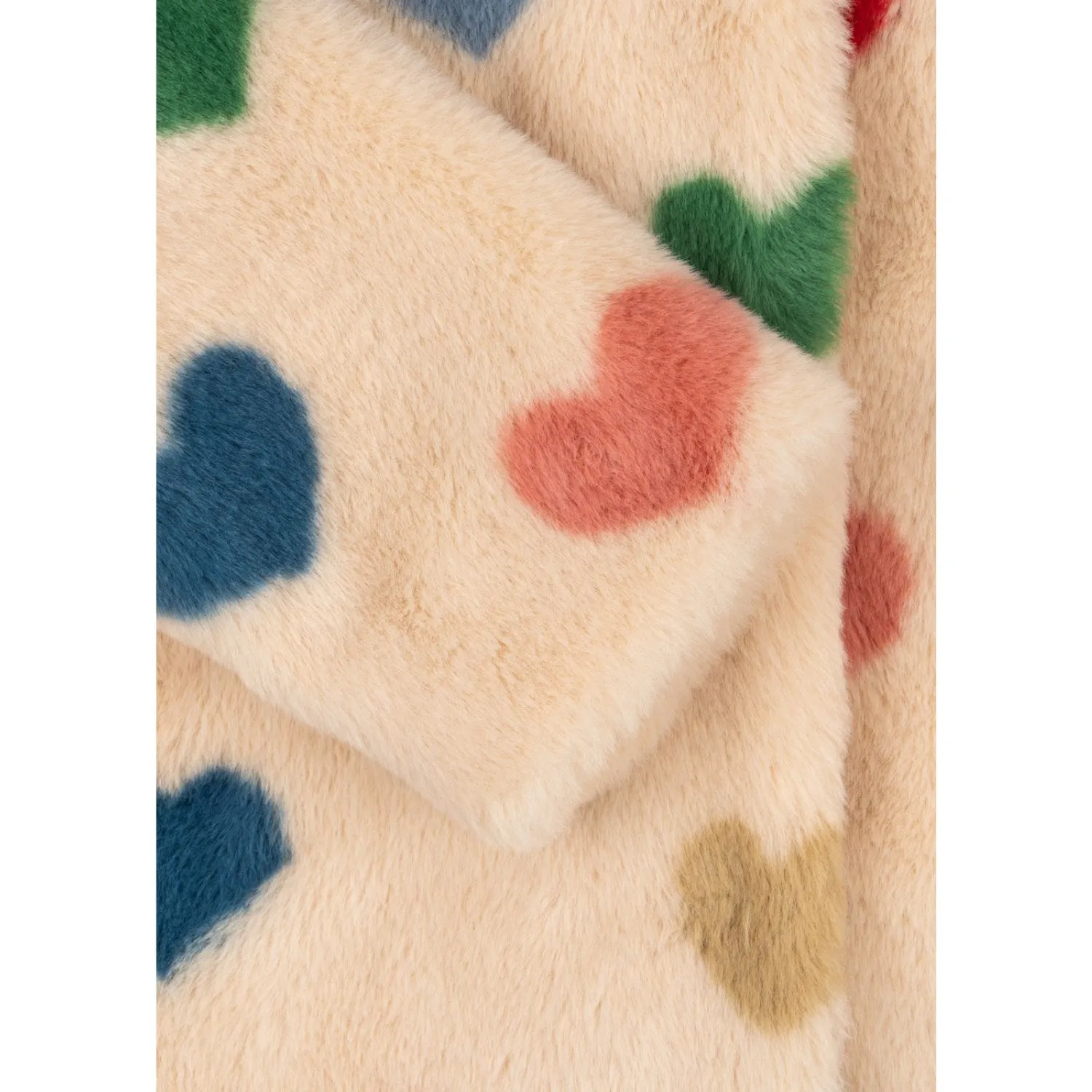 Konges Sl?jd Bon Coeur Color?? Fuzzie Coat Grs Bandana