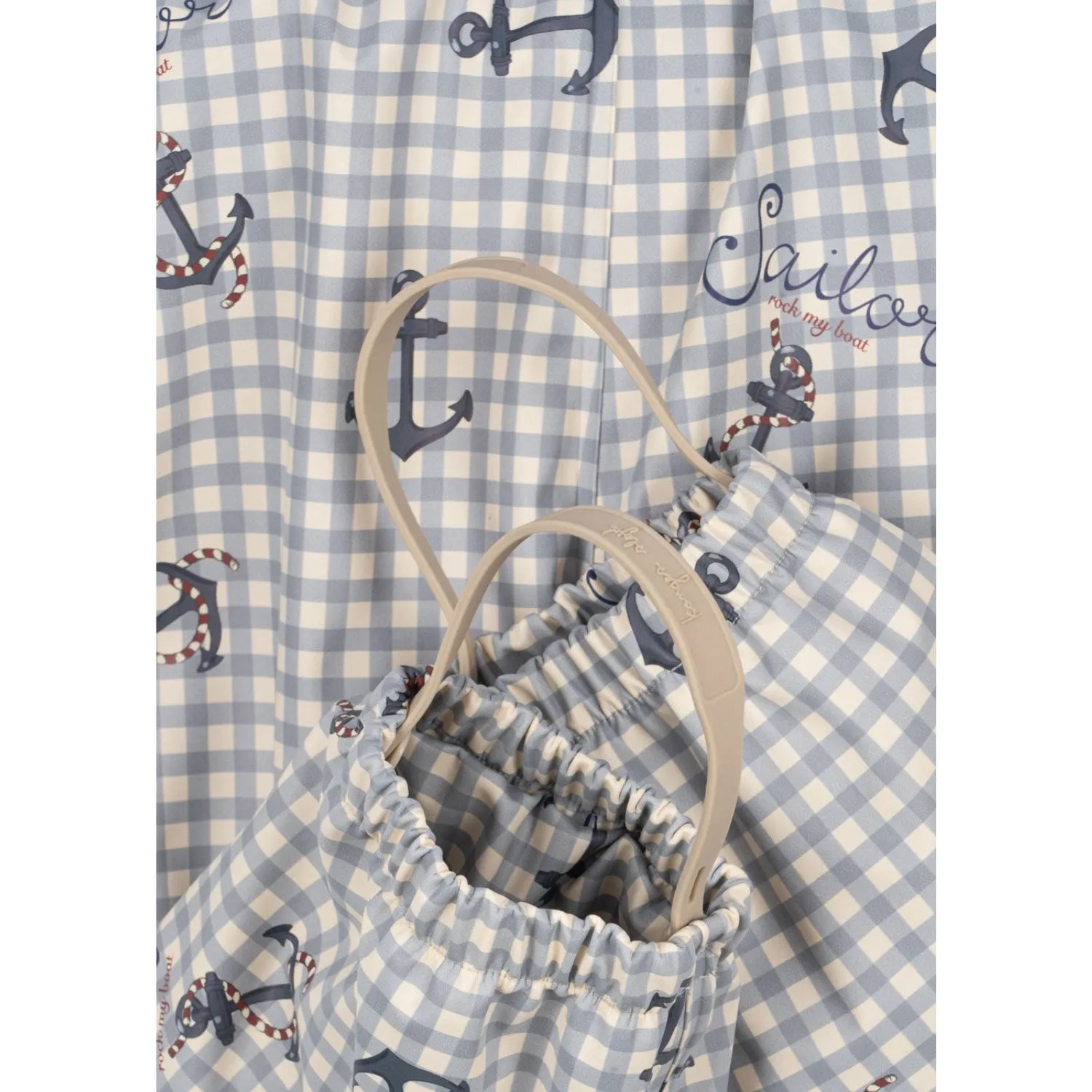 Layered Warmth Konges Sl?jd Sailor Check Rainy Palme Set