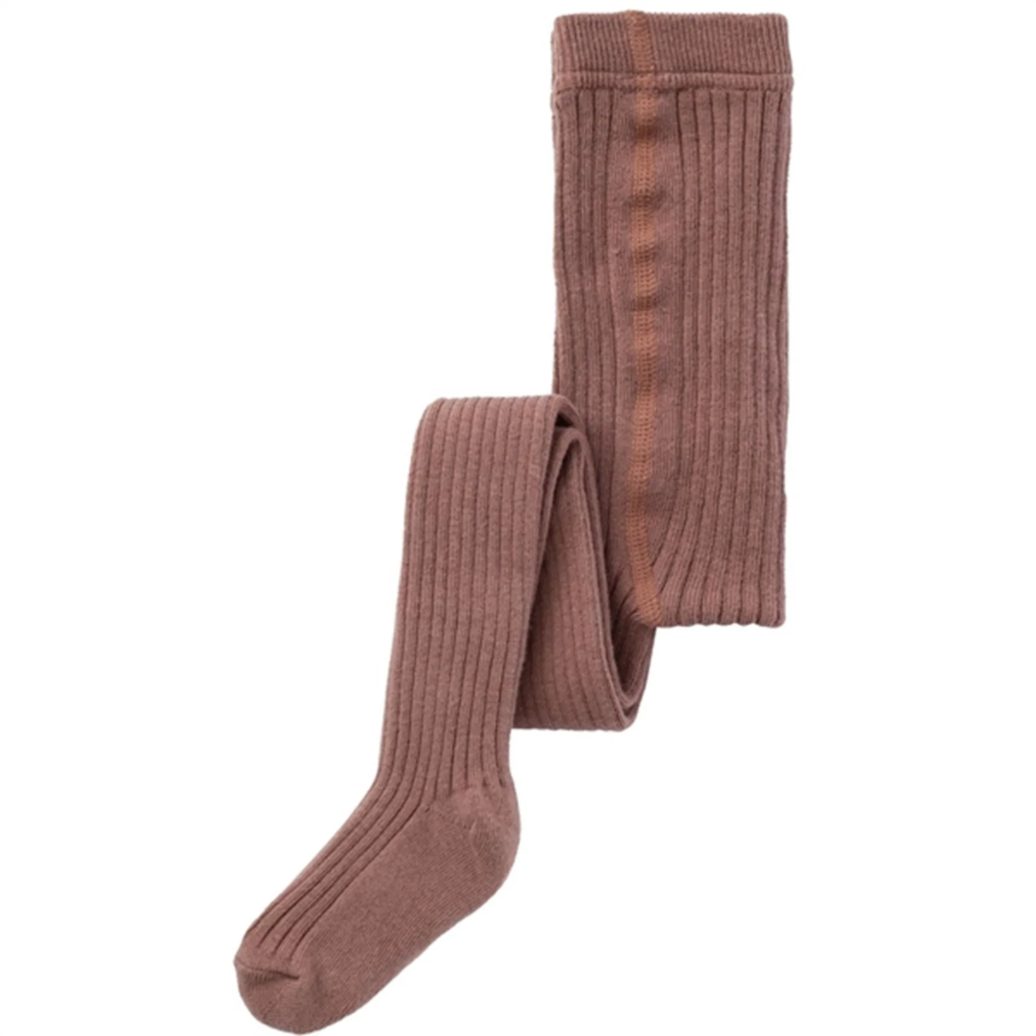 Kids'clothes Fringed Lil'Atelier Carob Brown Ilso Pantyhose