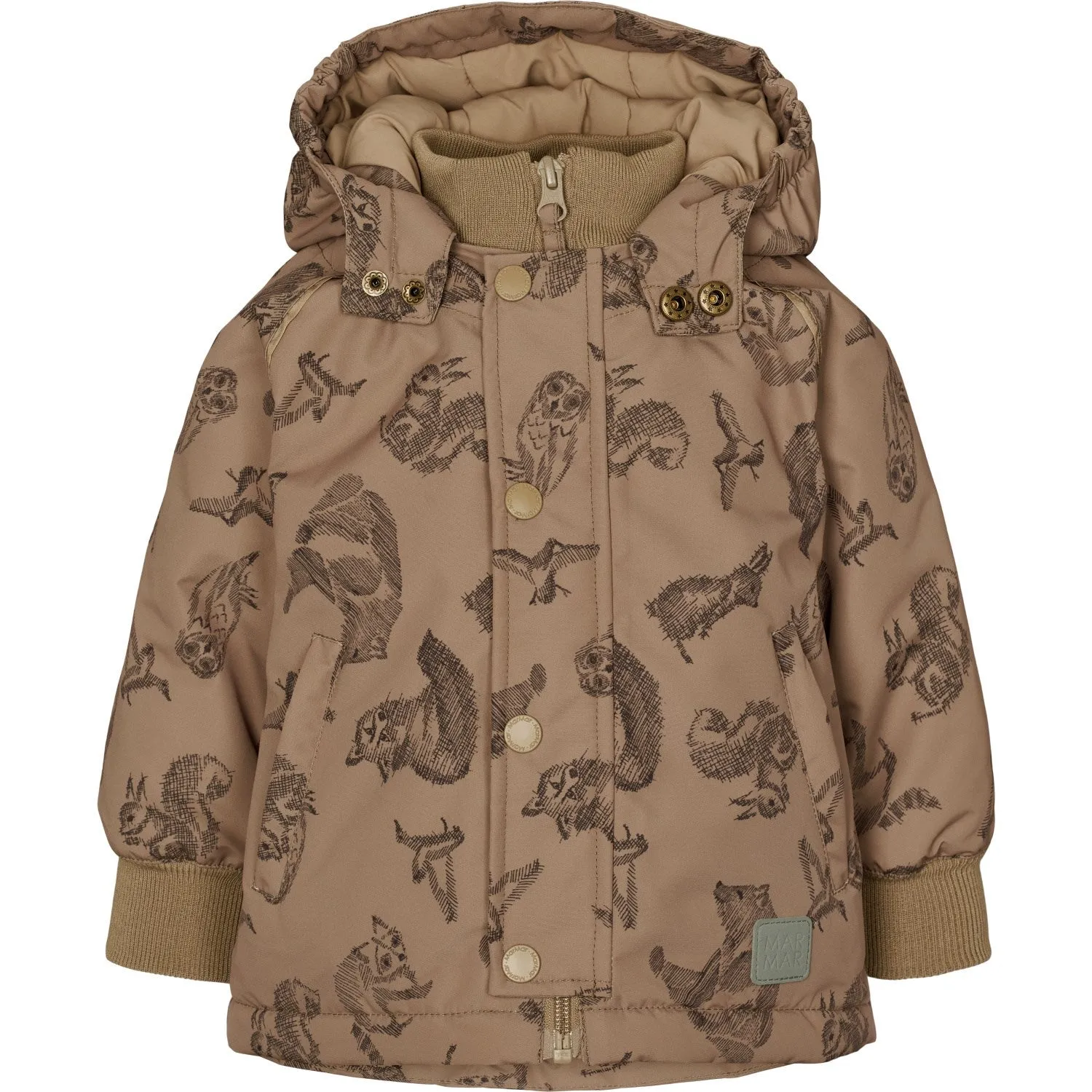 MarMar Technical Outerwear Print Bear Osak Jacket Snag Free Surface