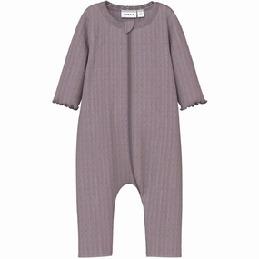 Fine Weekend Durable Weekend Name It Purple Dove Wossa Wool/Silk Rib Nightsuit