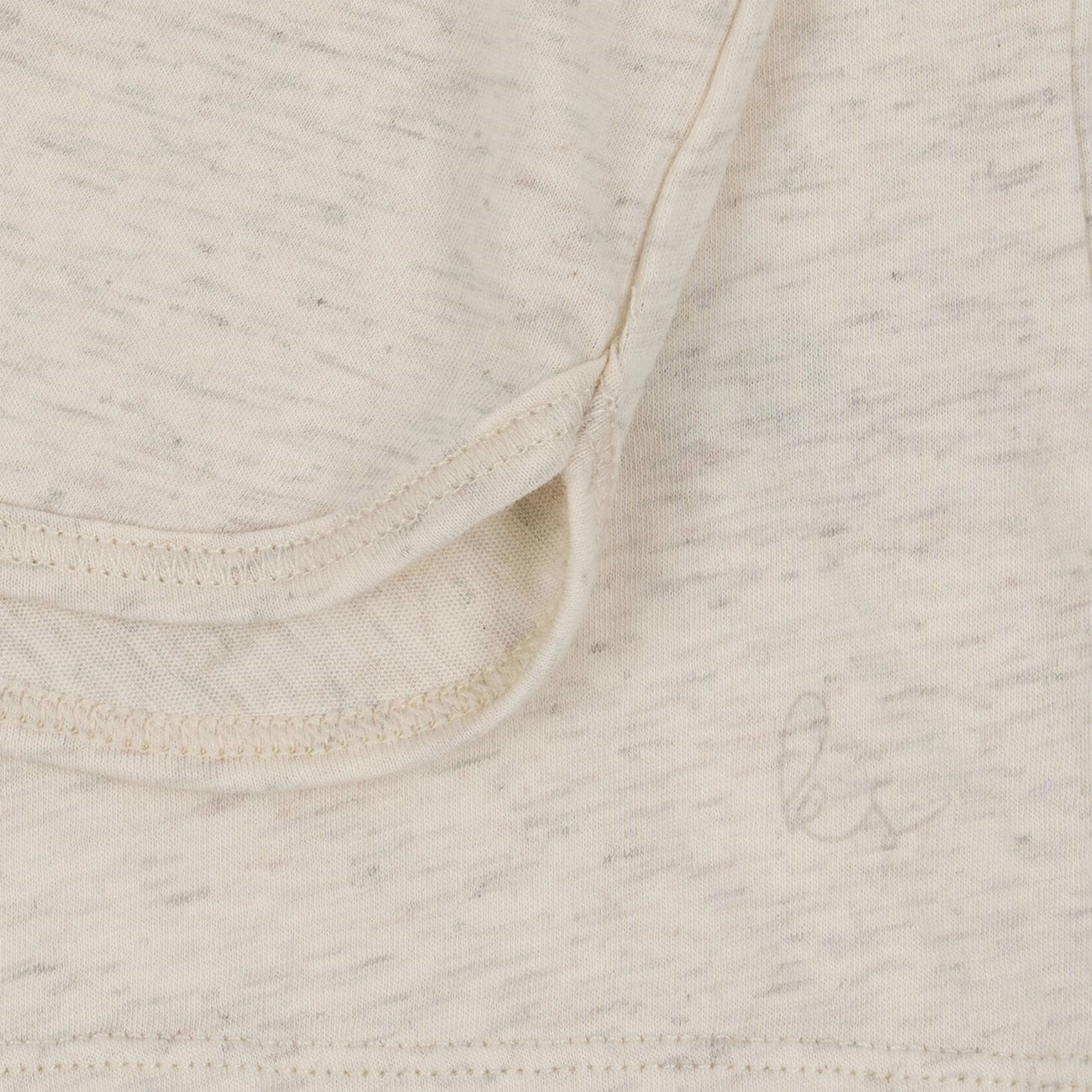 Konges Sl?jd Off White Melange Famo Set Recycled Material Reflective Safety Details