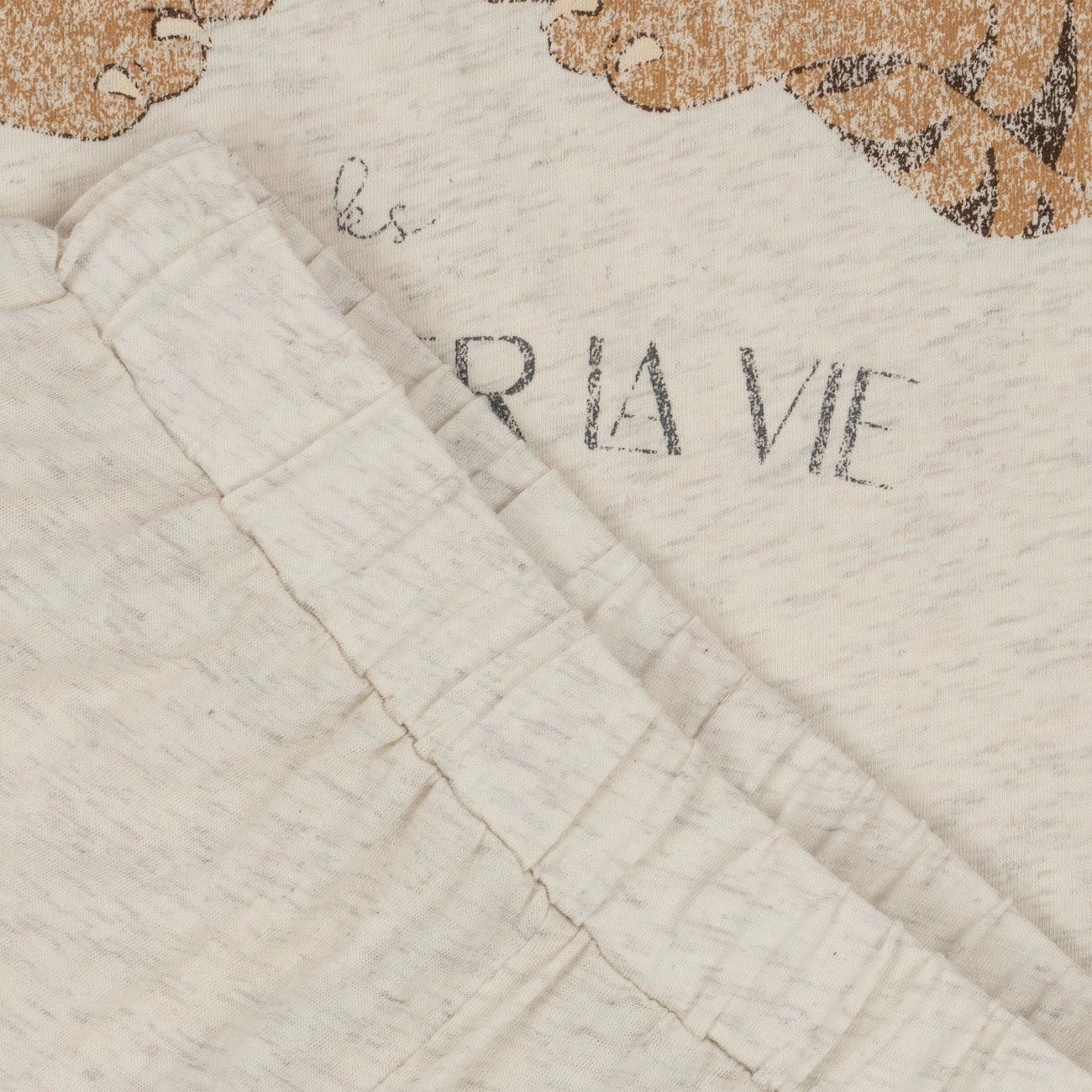 Konges Sl?jd Off White Melange Famo Set shrink - resistant