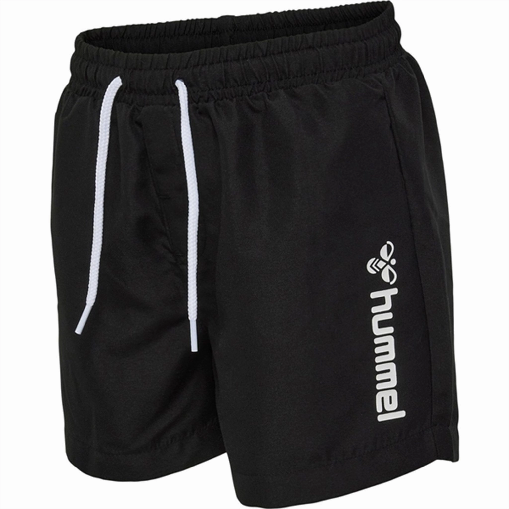 Hummel Black Bondi Swim Shorts Stretch Free Waistband High Density Stitching