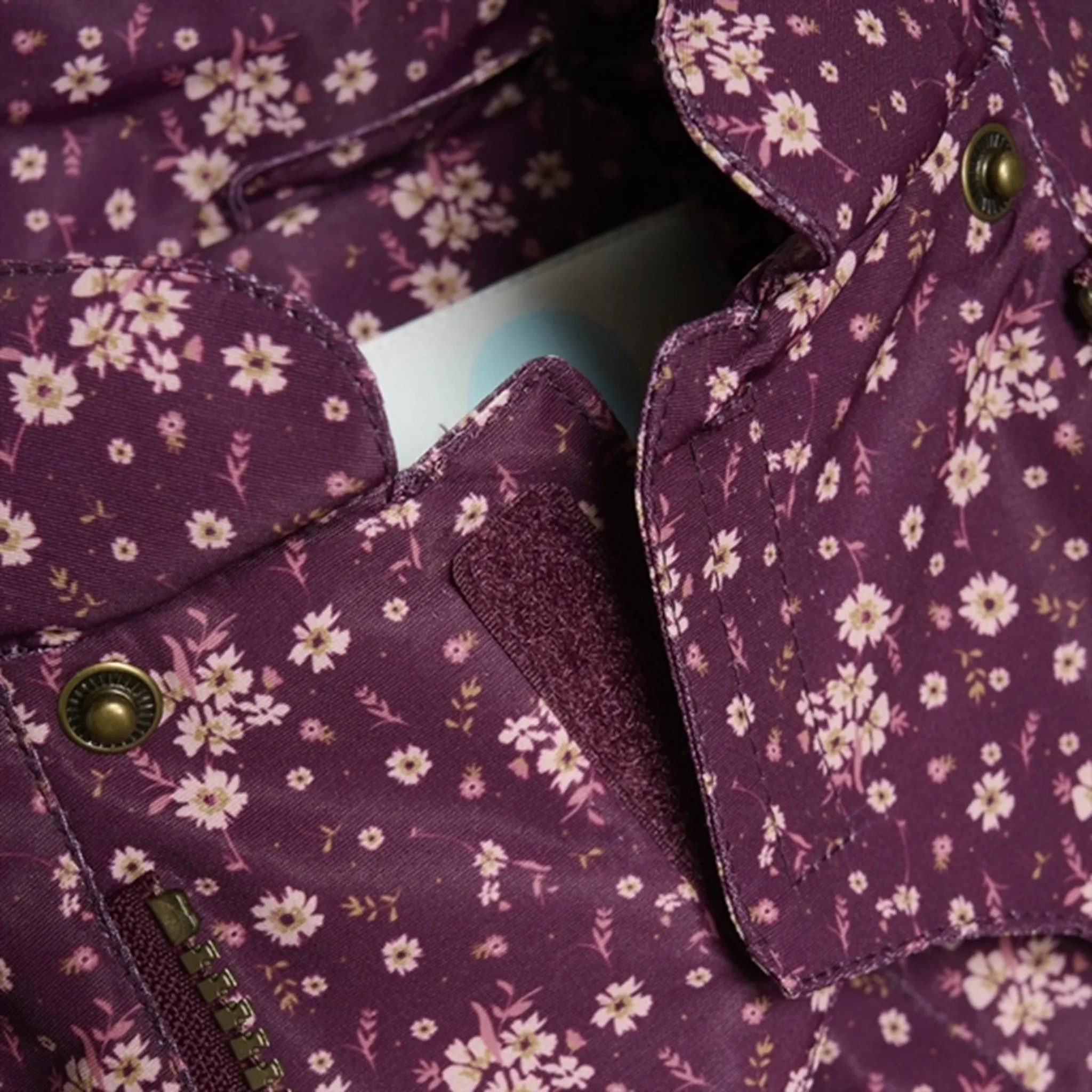 Winter-Season Evening-Wear En Fant Snow Suit AOP Fig