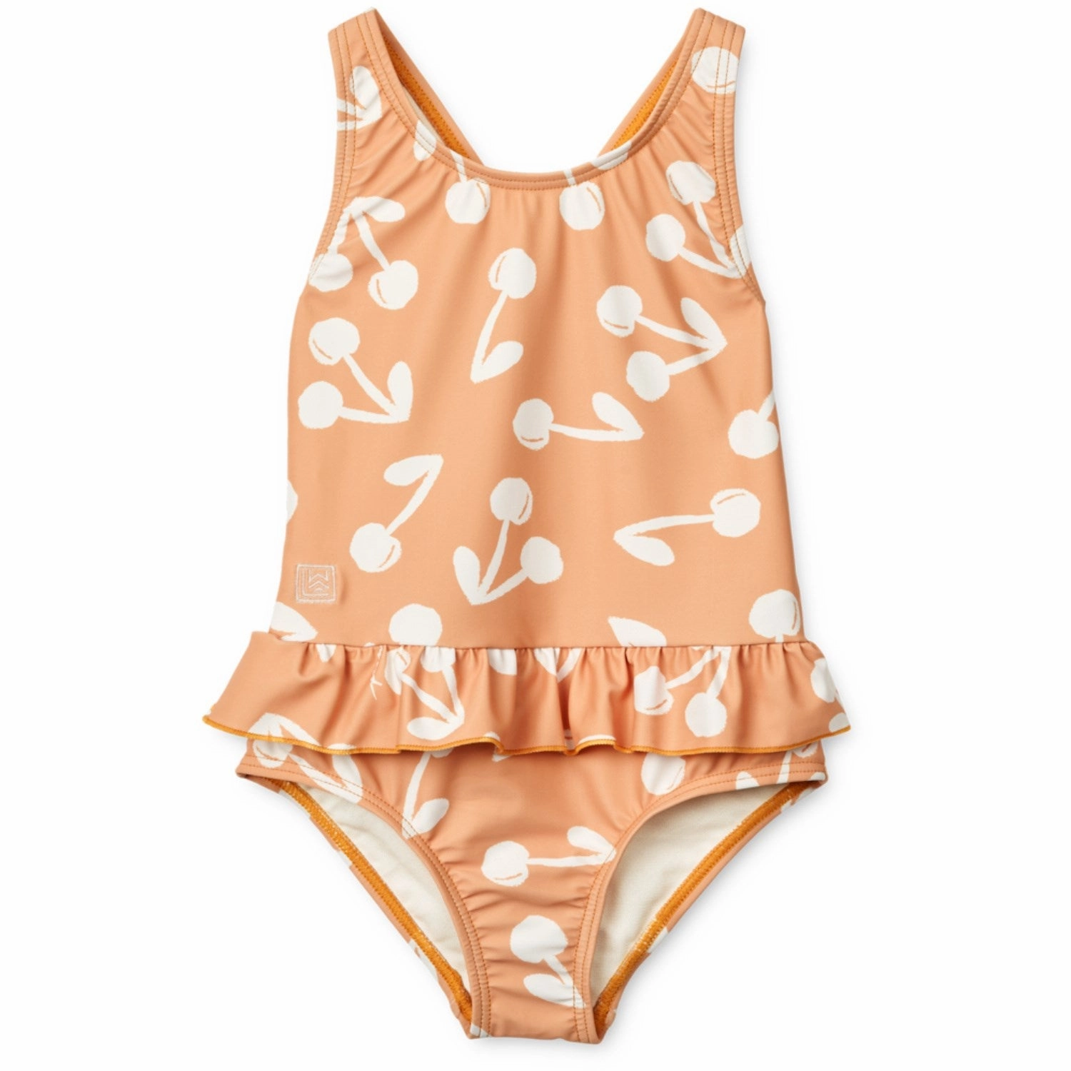 LIEWOOD Cherry Blossom / Light Apricot Amara Printed Swimsuit Beach Escape