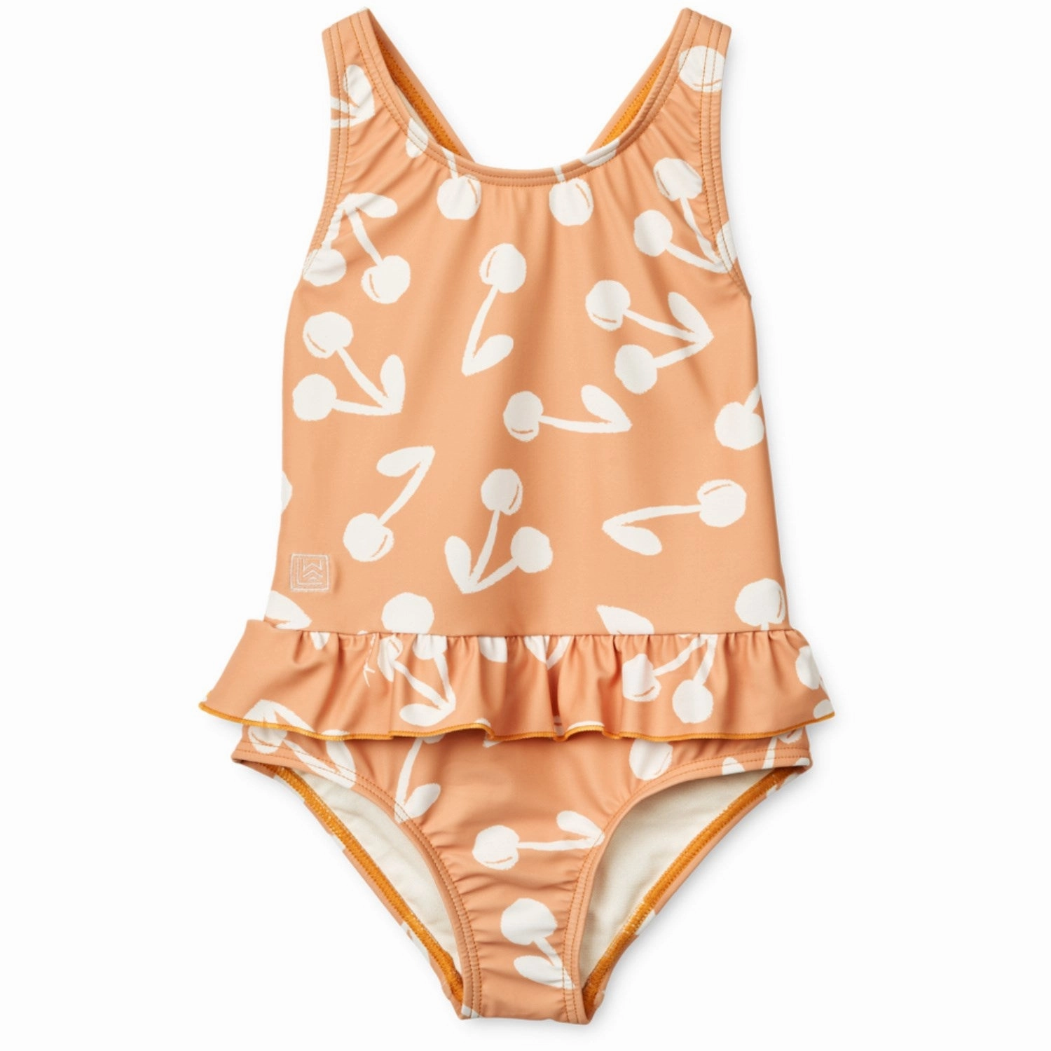 LIEWOOD Cherry Blossom / Light Apricot Amara Printed Swimsuit Odor Resistant Textile Quick Release Closures