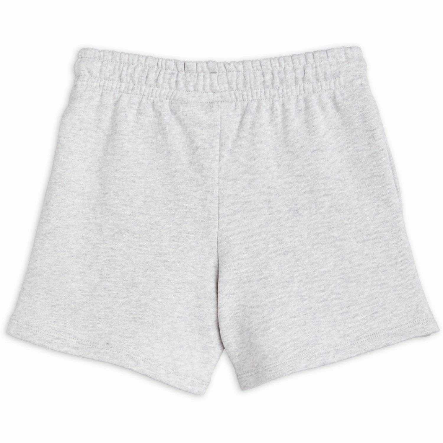 Mini Rodini Grey Melange Flundra Sweatshorts Soft Touch Anti Cling Technology