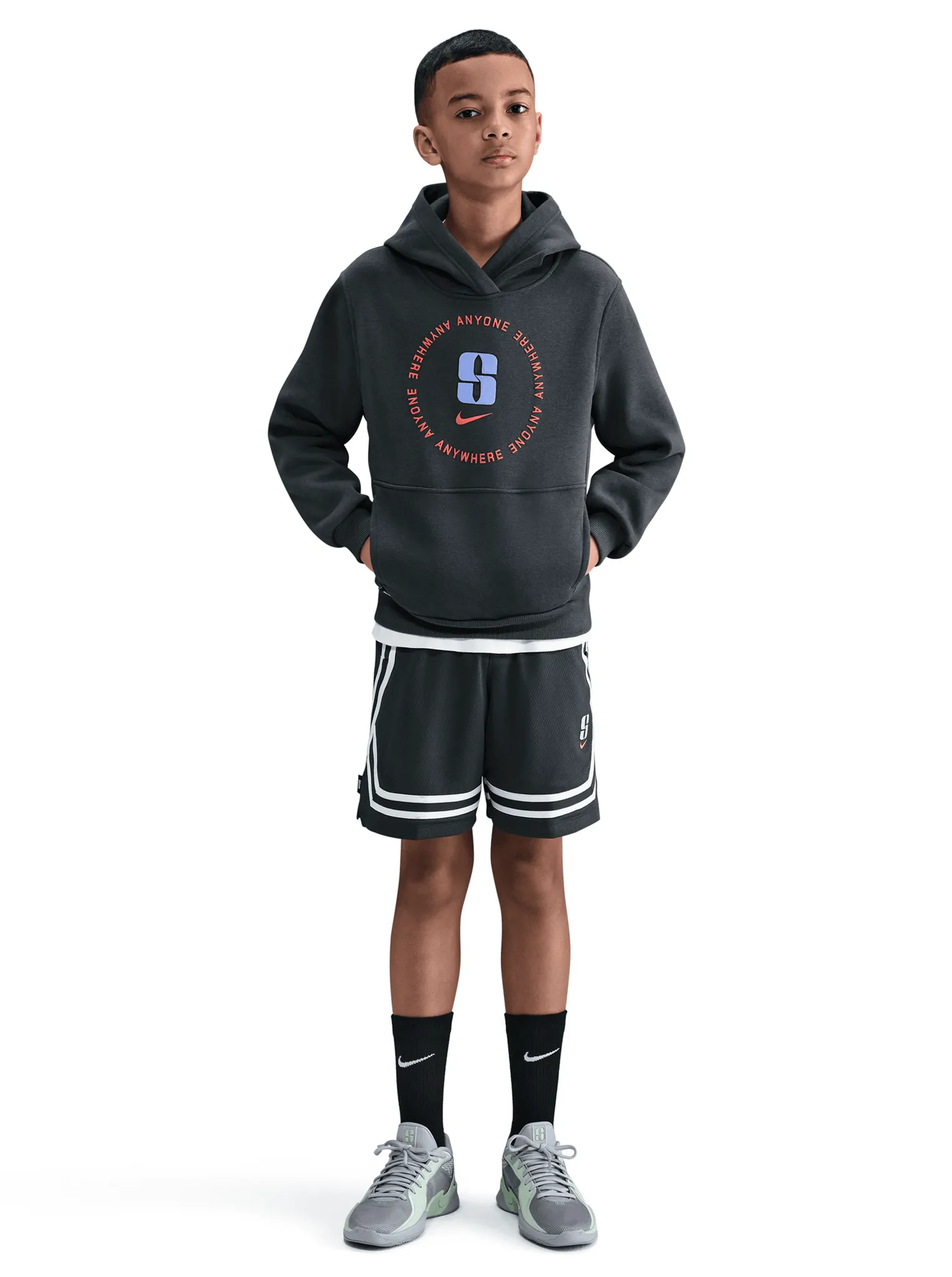 Sportswear Club Fleece Pullover Hoodie Youth Festival clothing Cozy Wear