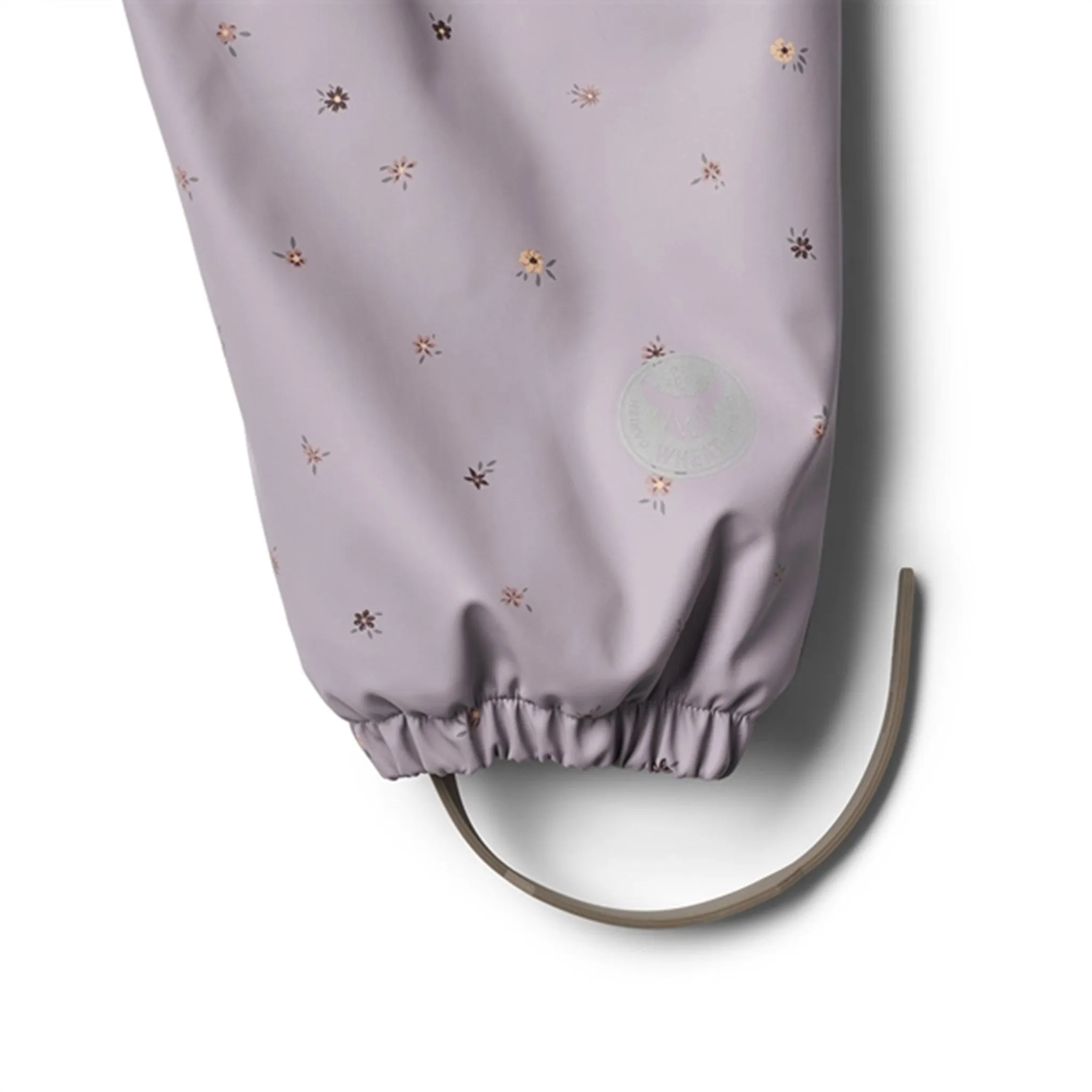 Wheat Rain Suit Aiko Thermo Lavender Flowers Rain Block Outfit