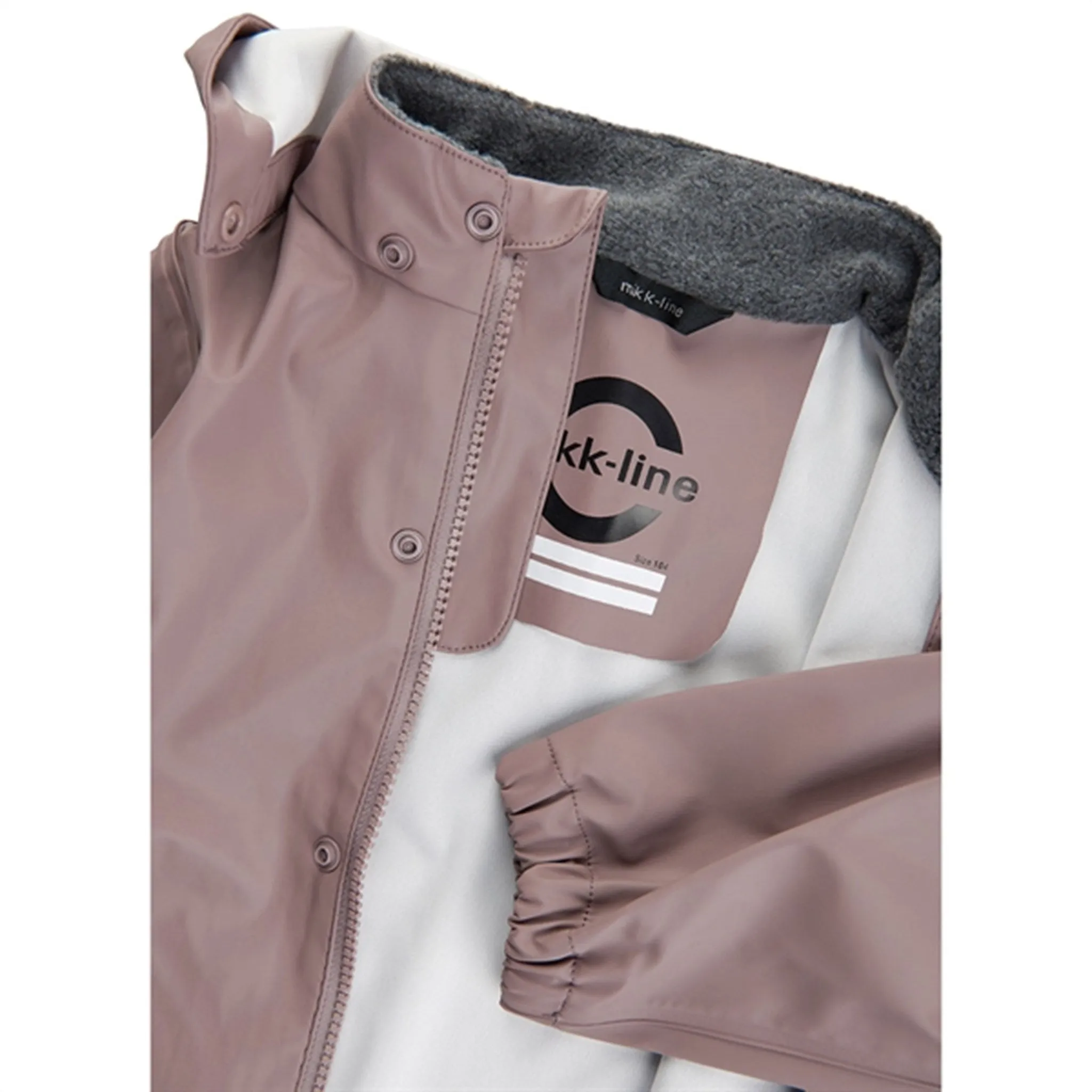 Timeless Wear Protective Wear Mikk-Line Rainwear Jacket And Pants Adobe Rose