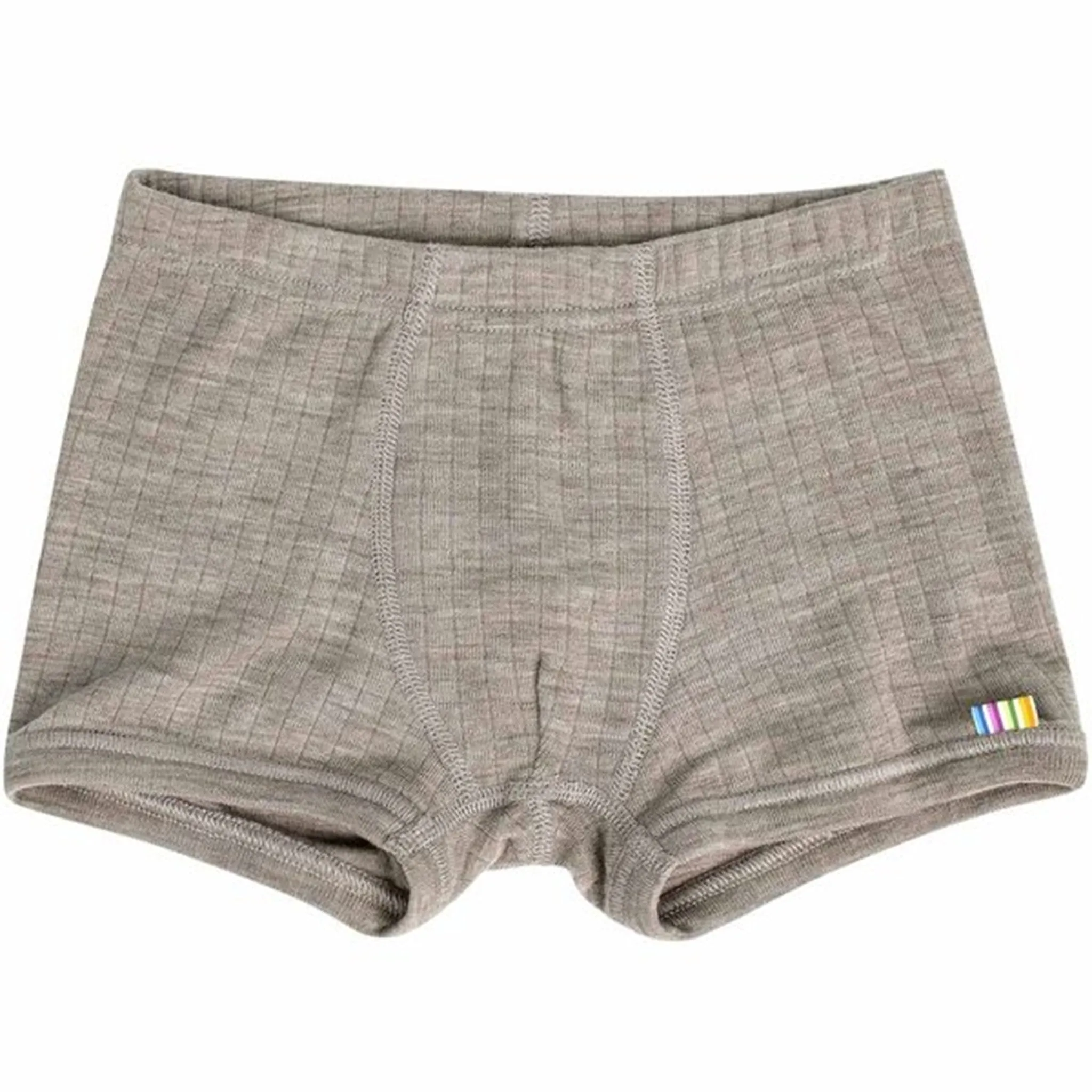 Long Comfort Joha Wool Boxershorts Sesame Melange