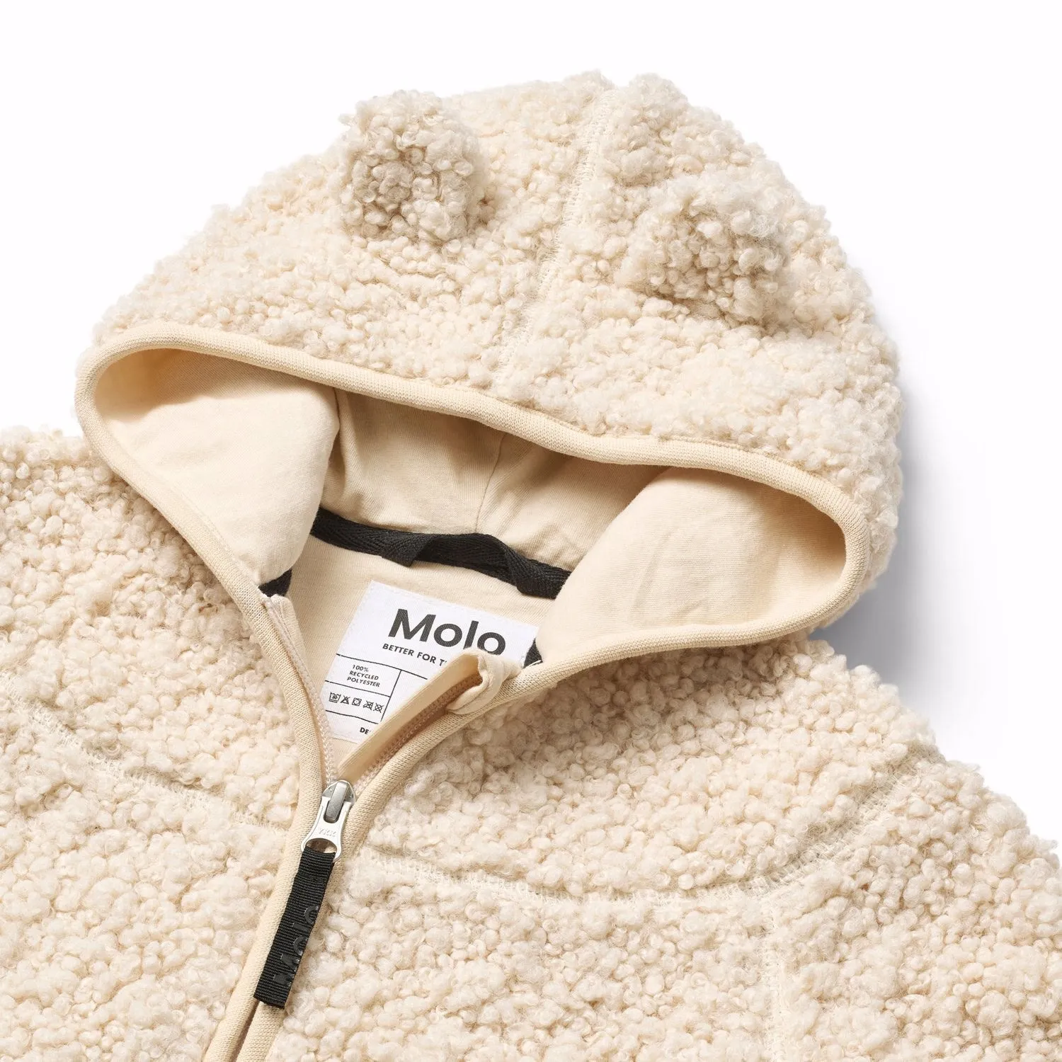 Casual Moment Trekking Layer Molo Vanilla Ummi Fleece Jacket