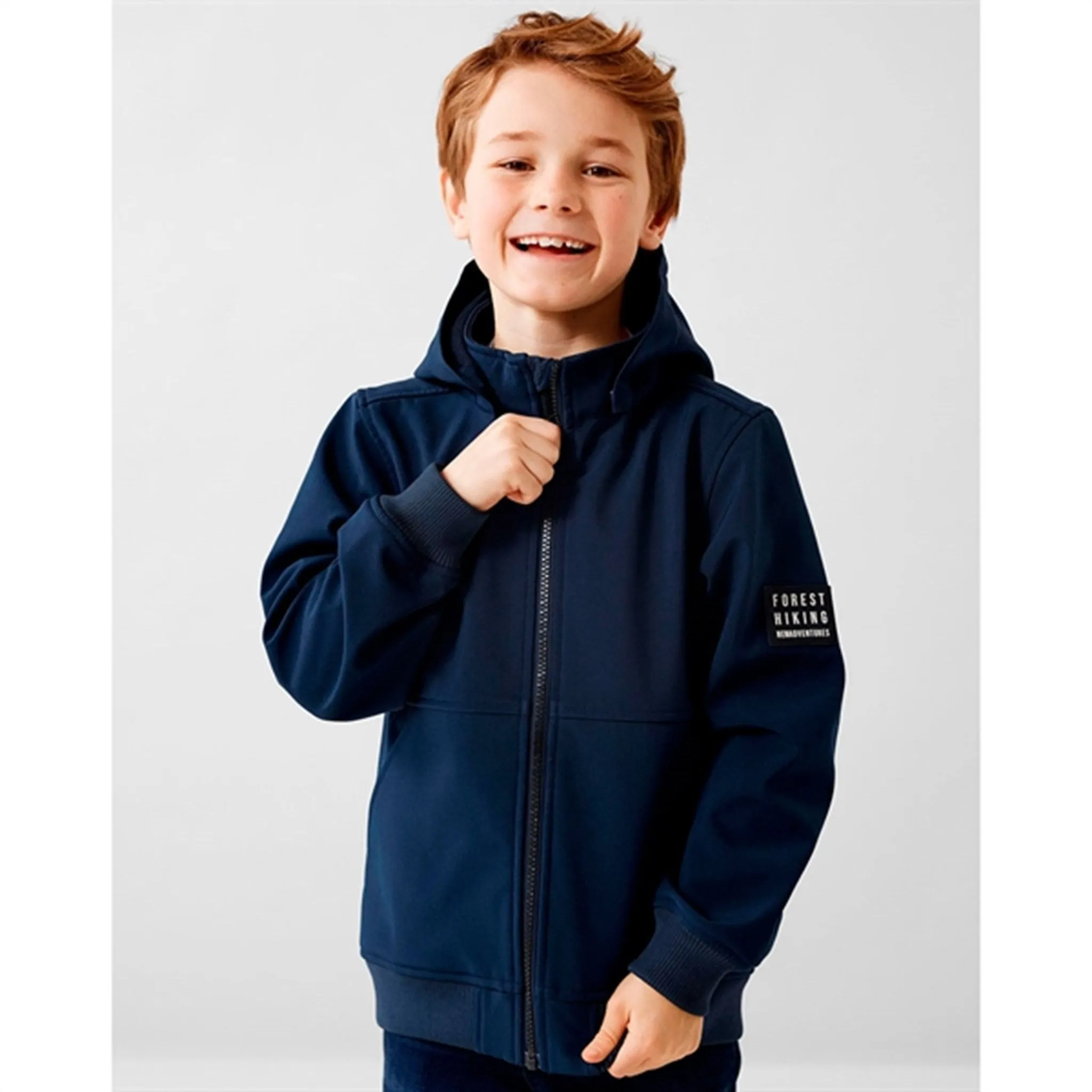 Keep Active Edge Name it Dark Sapphire Alfa Softshell Jacket Badge Noos