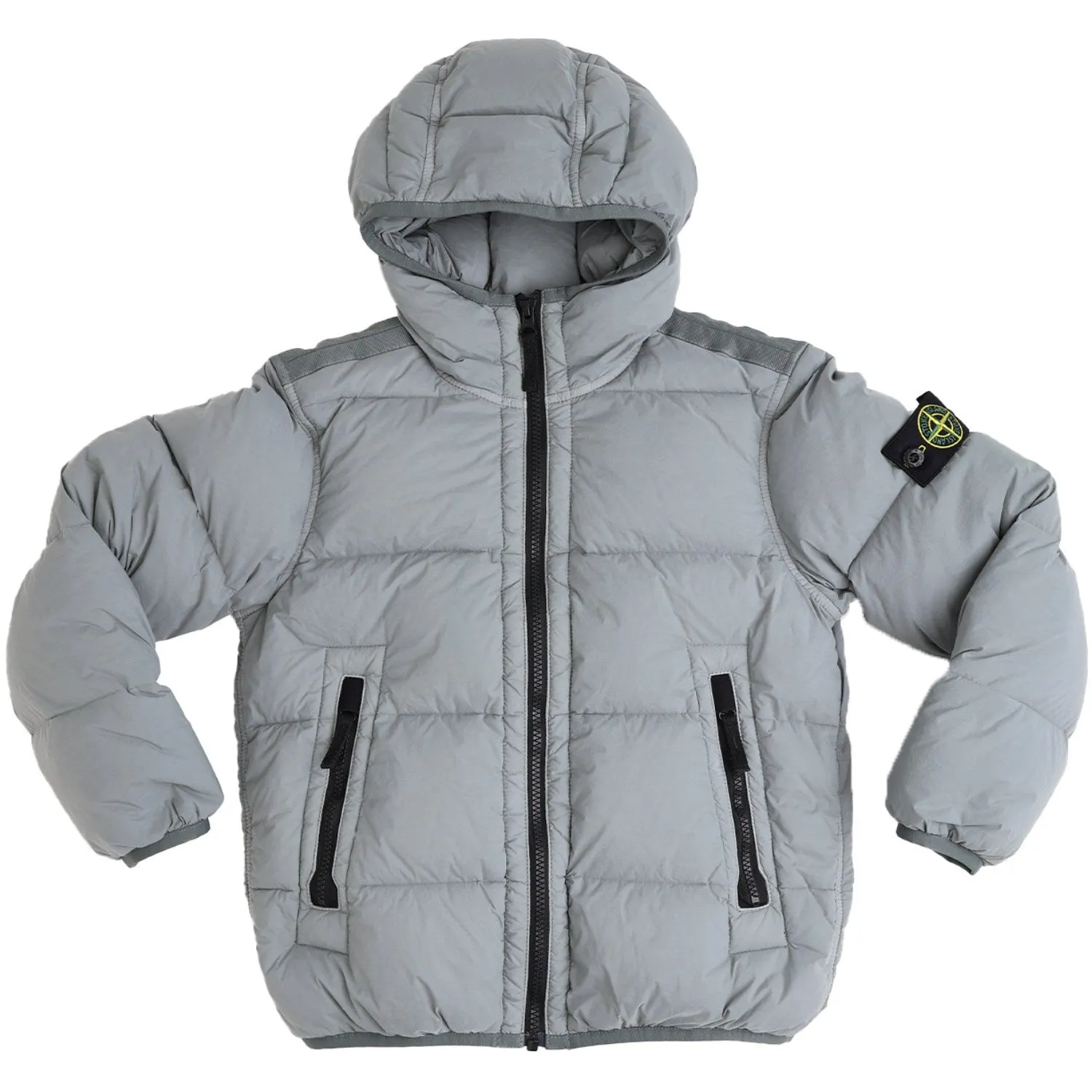 Stone Island Dust Real Down Jacket Clue Office Look